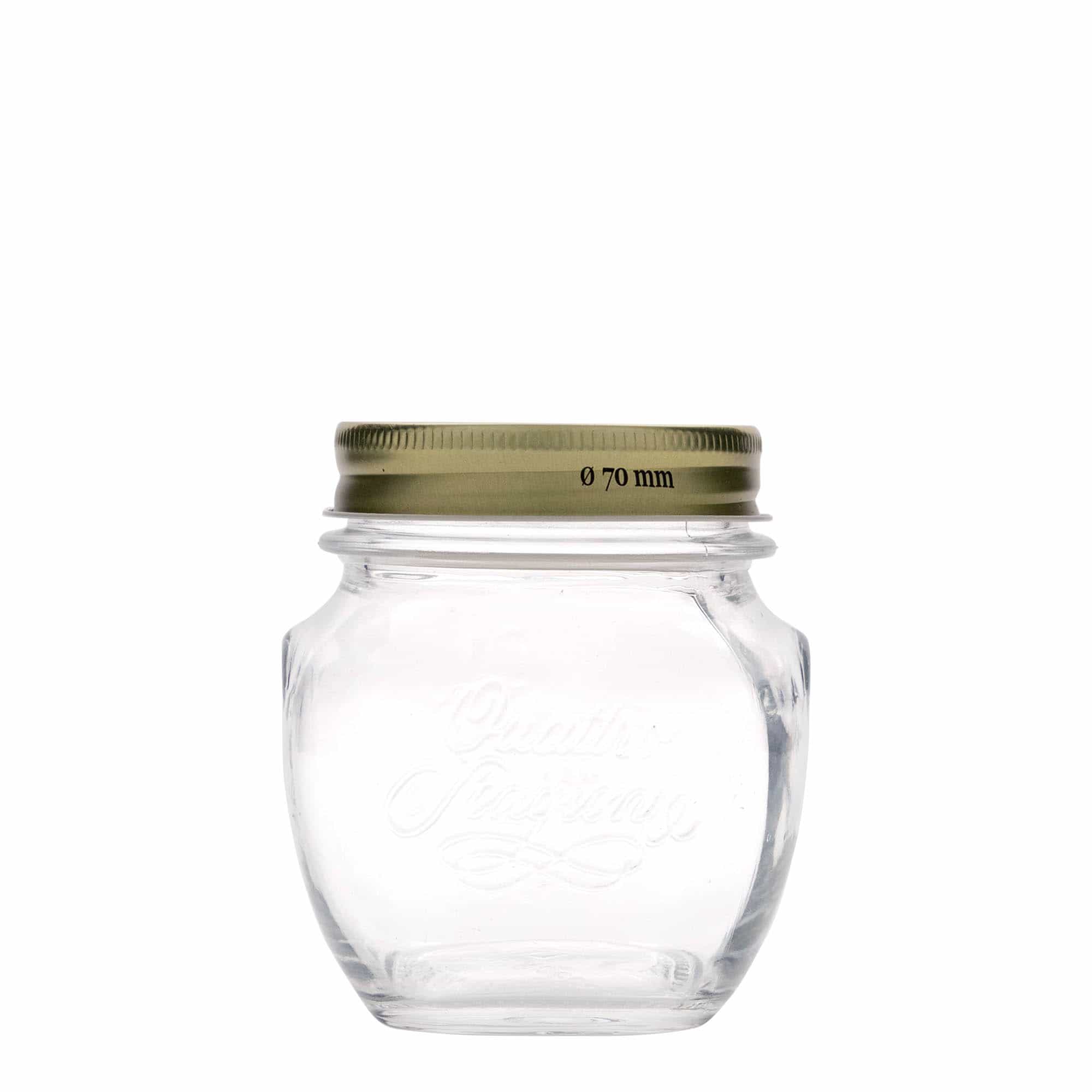 300 ml буркан с мотиви 'Quattro Stagioni', запечатване: винтова капачка 300 ml буркан с мотиви 'Quattro Stagioni', запечатване: винтова капачка