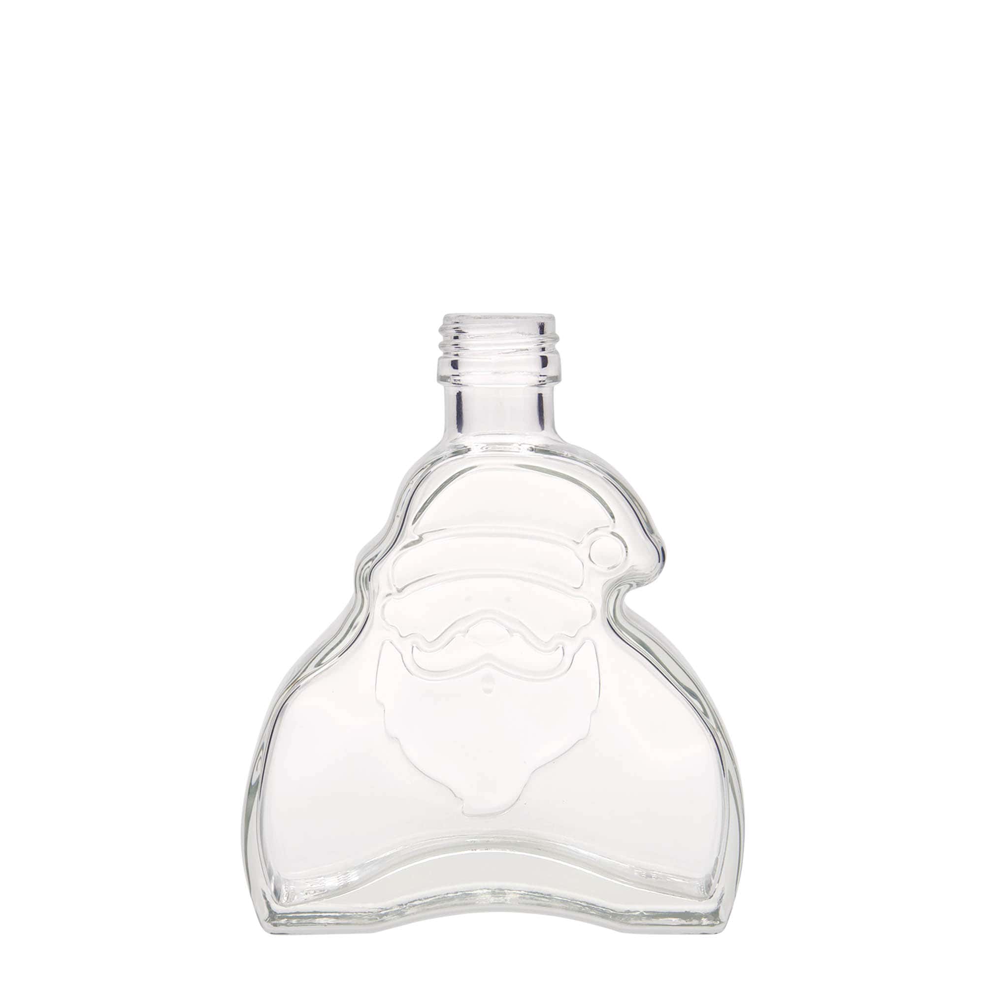 200 ml стъклена бутилка „Santa Claus“, затваряне: капачка PP 28 200 ml стъклена бутилка „Santa Claus“, затваряне: капачка PP 28