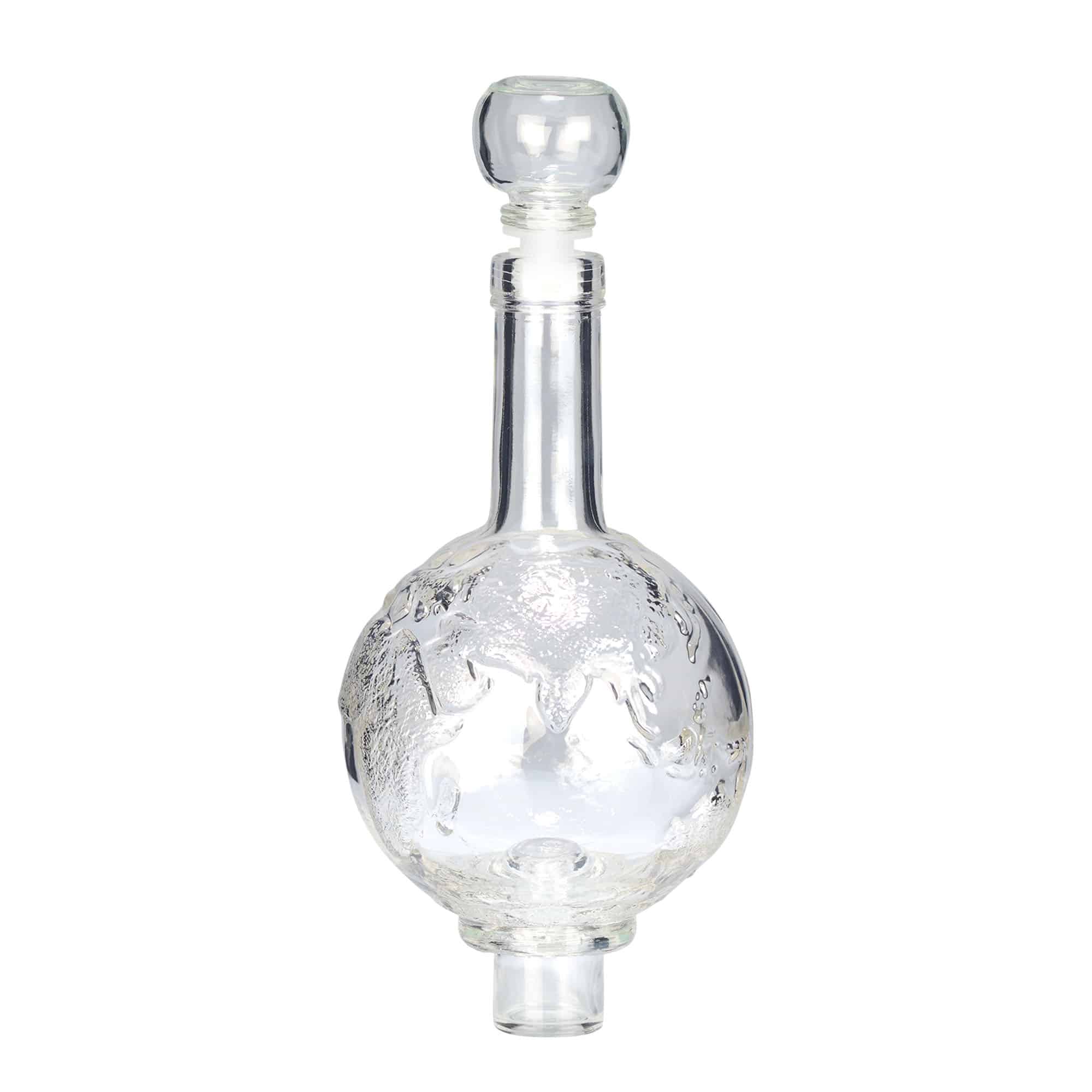 500 ml стъклена бутилка „Глобус“, затваряне: коркова тапа