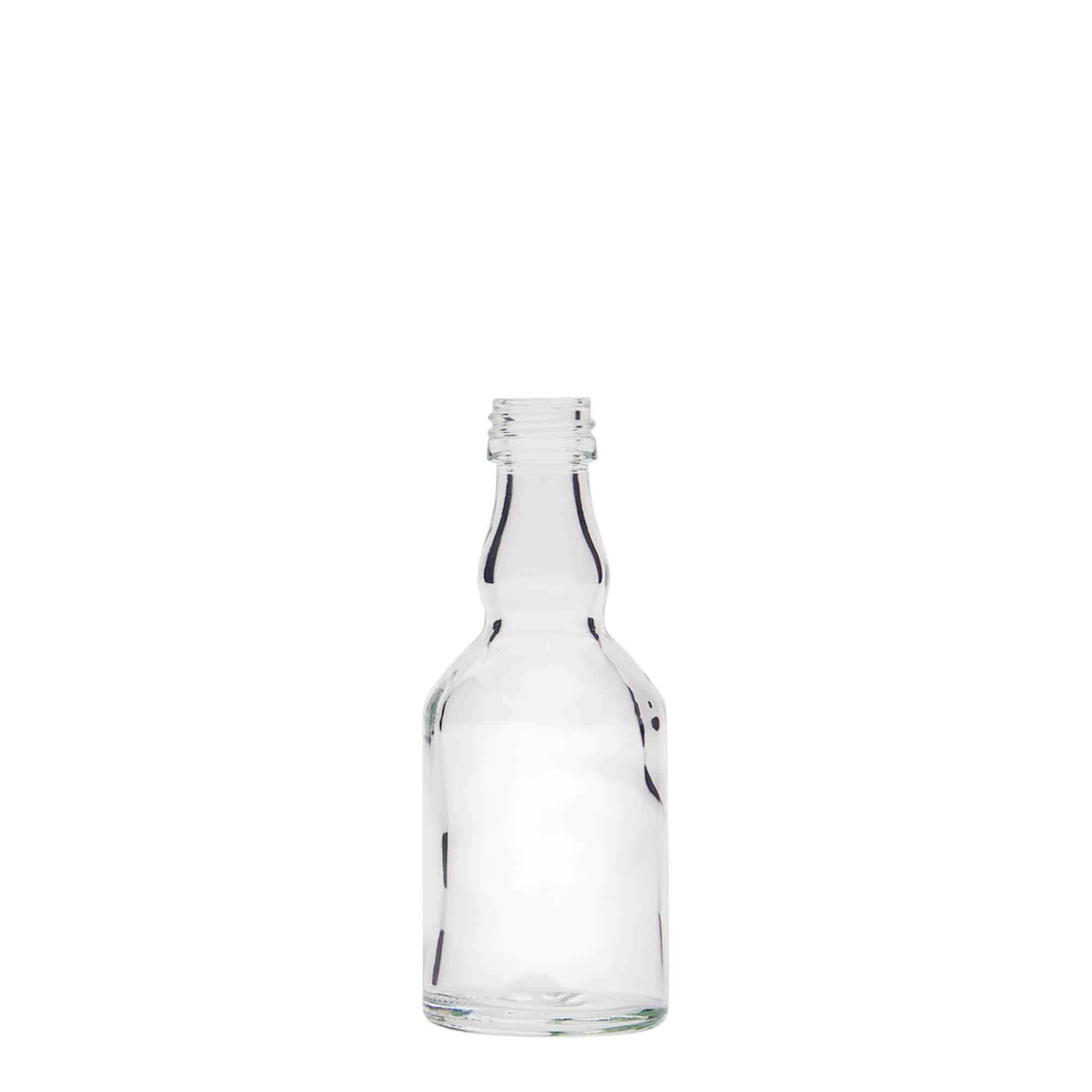50 ml стъклена бутилка „Georgio“, затваряне: капачка PP 18