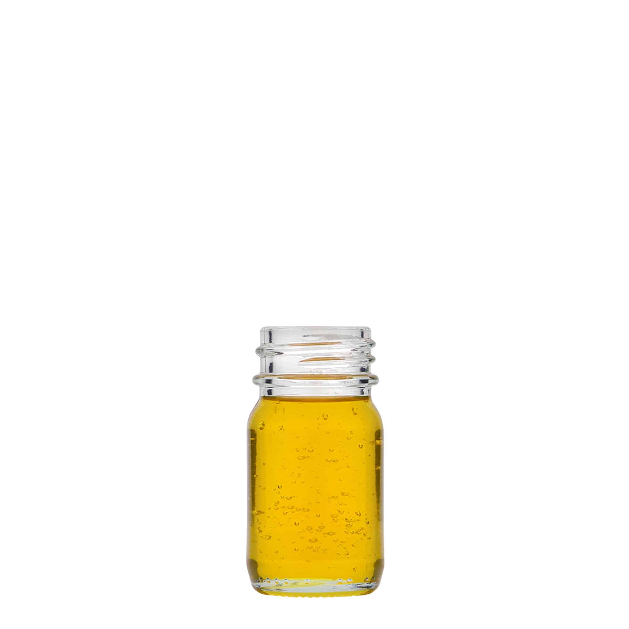 30 ml буркан с широко гърло, затваряне: винтова капачка с резба DIN 32