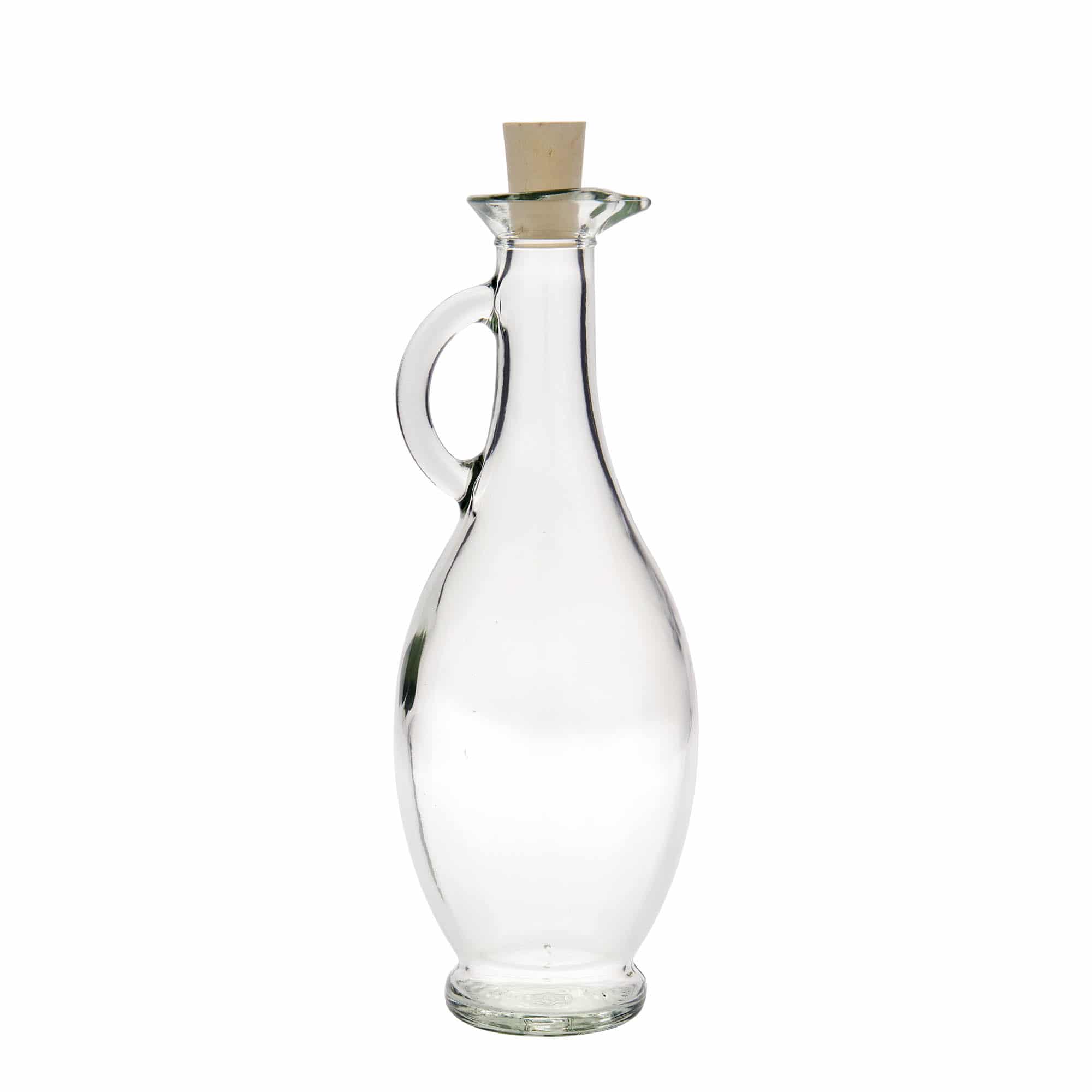 500 ml бутилка за оцет/олио „Egizia“, затваряне: коркова тапа