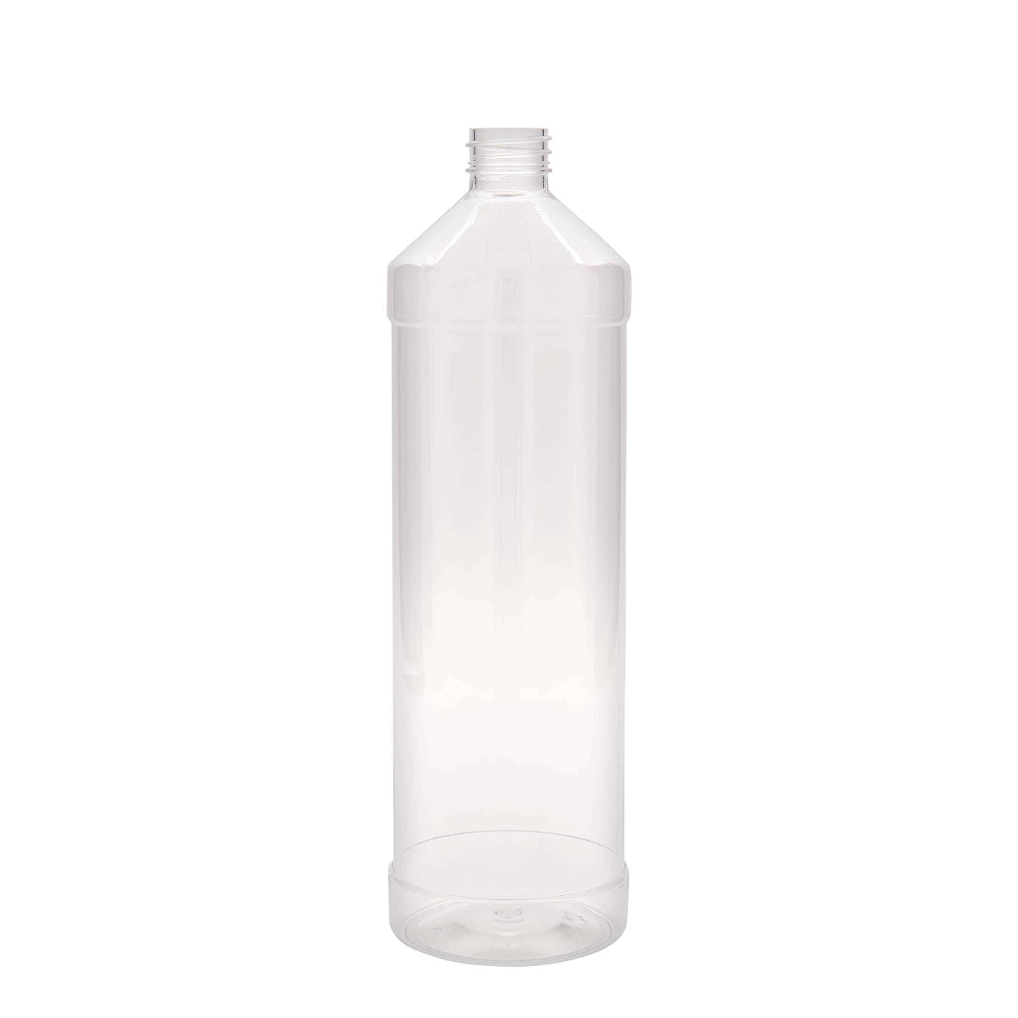 1000 ml PET бутилка „Everytime“, пластмасова, затваряне: винтова капачка GPI 28/410 1000 ml PET бутилка „Everytime“, пластмасова, затваряне: винтова капачка GPI 28/410