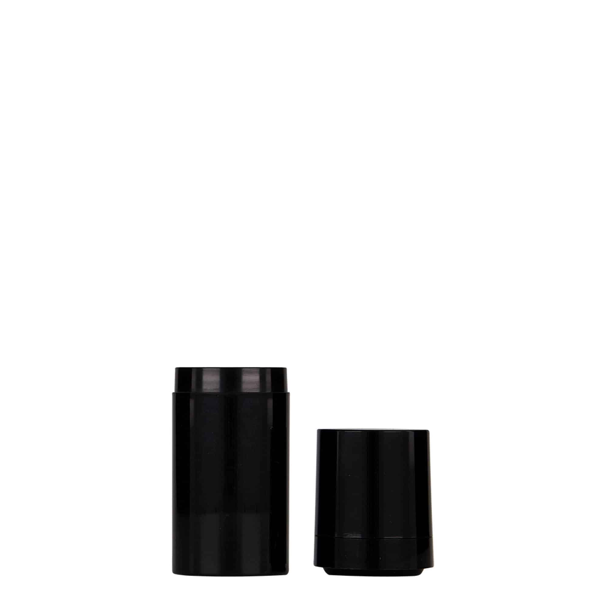15 ml безвъздушен дозатор „Micro“, PP пластмаса, черен