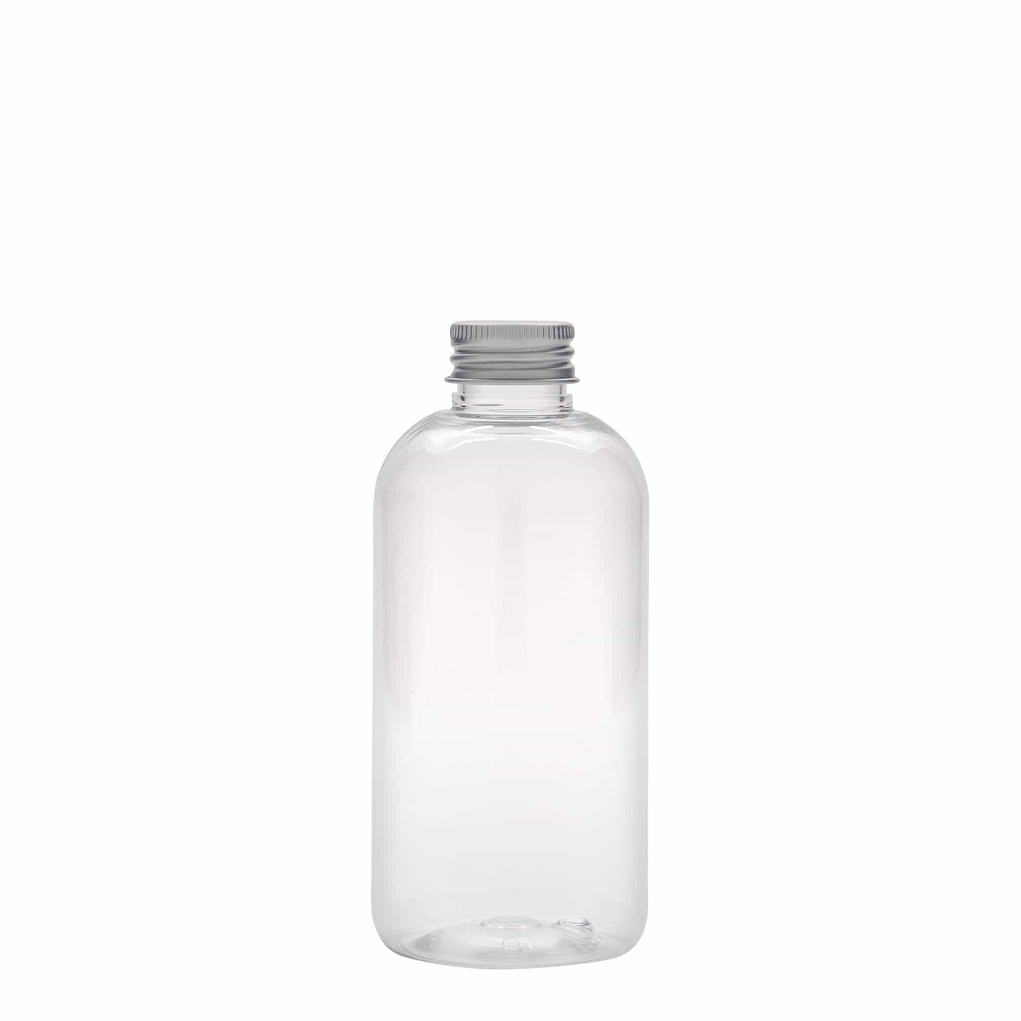 200 ml PET бутилка „Бостън“, пластмасова, затваряне: винтова капачка GPI 24/410