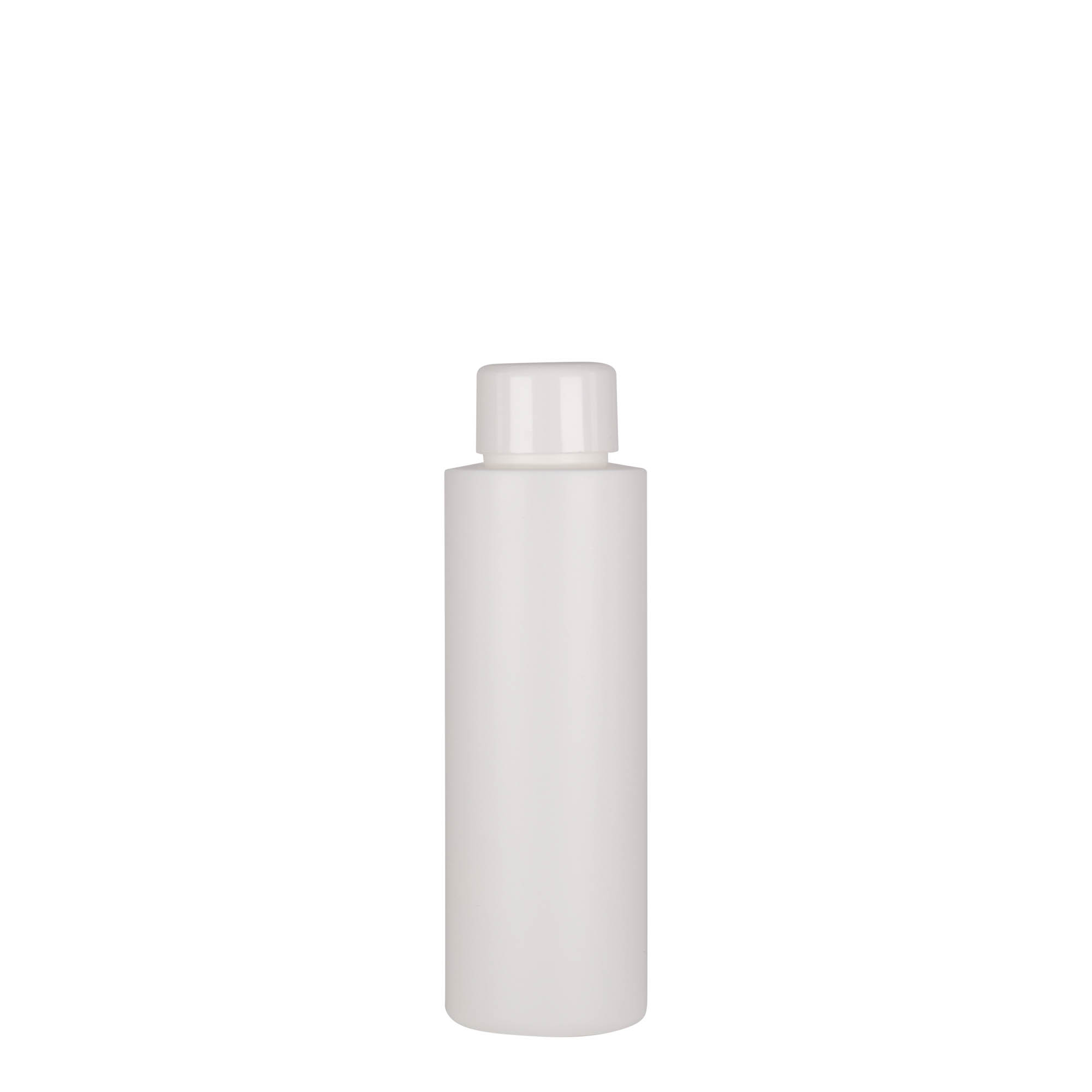 100 мл пластмасова бутилка 'Pipe', HDPE, бяла, гърло: 24/410