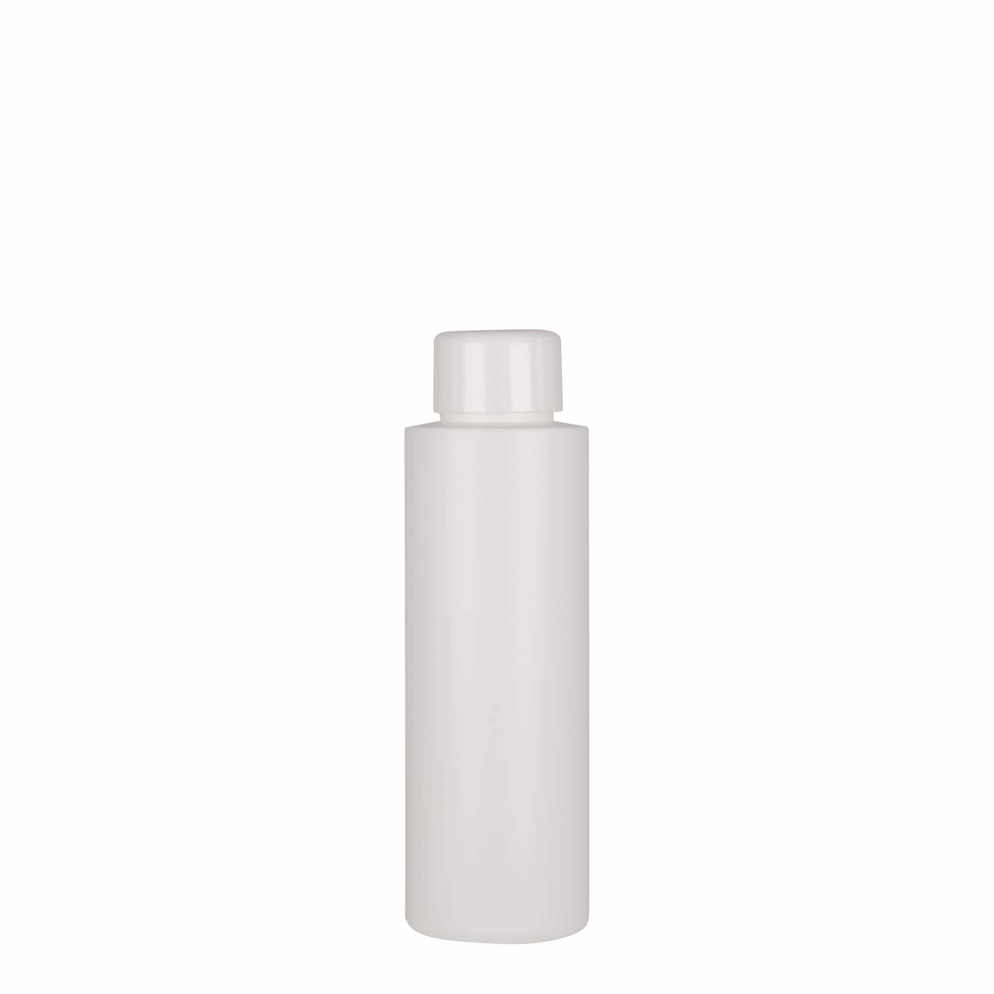 100 мл пластмасова бутилка 'Pipe', HDPE, бяла, гърло: 24/410