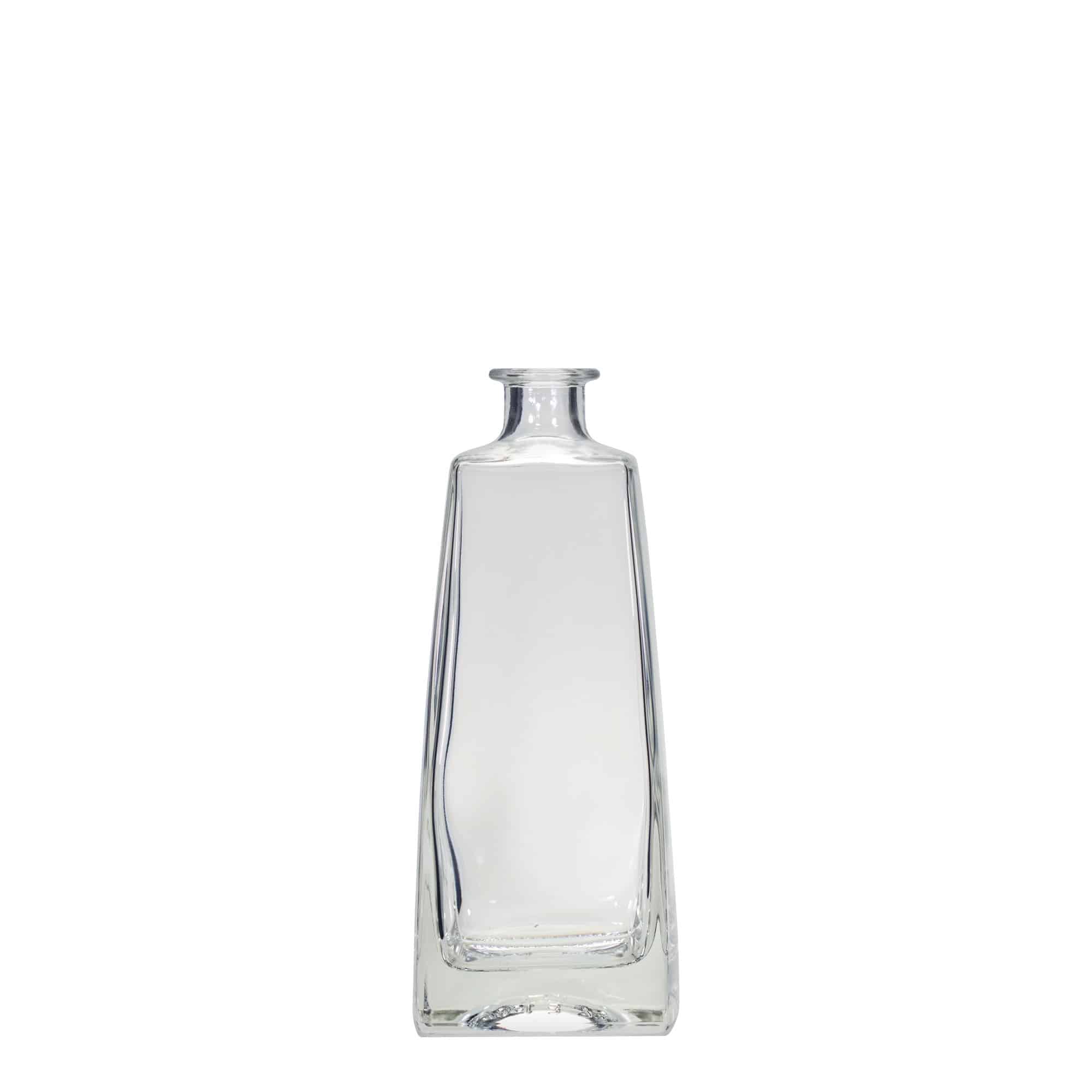 700 ml стъклена бутилка „Timmy“, правоъгълна, затваряне: коркова тапа