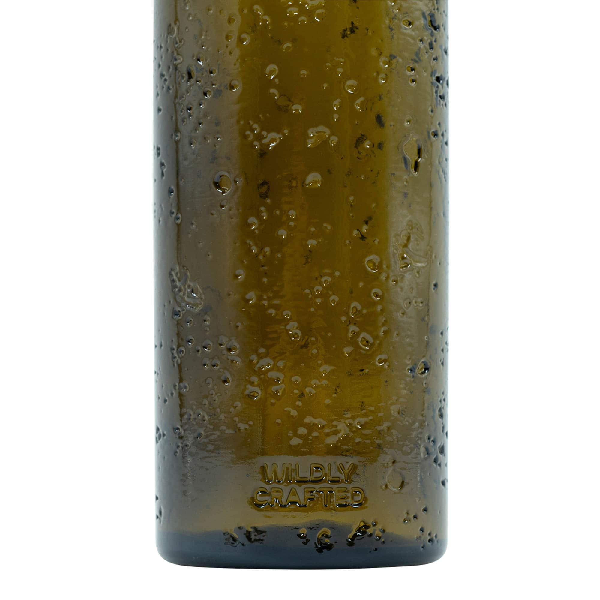 500 ml Wildly Crafted стъклена бутилка „Bobber Jr“, кафява, затваряне: коркова тапа