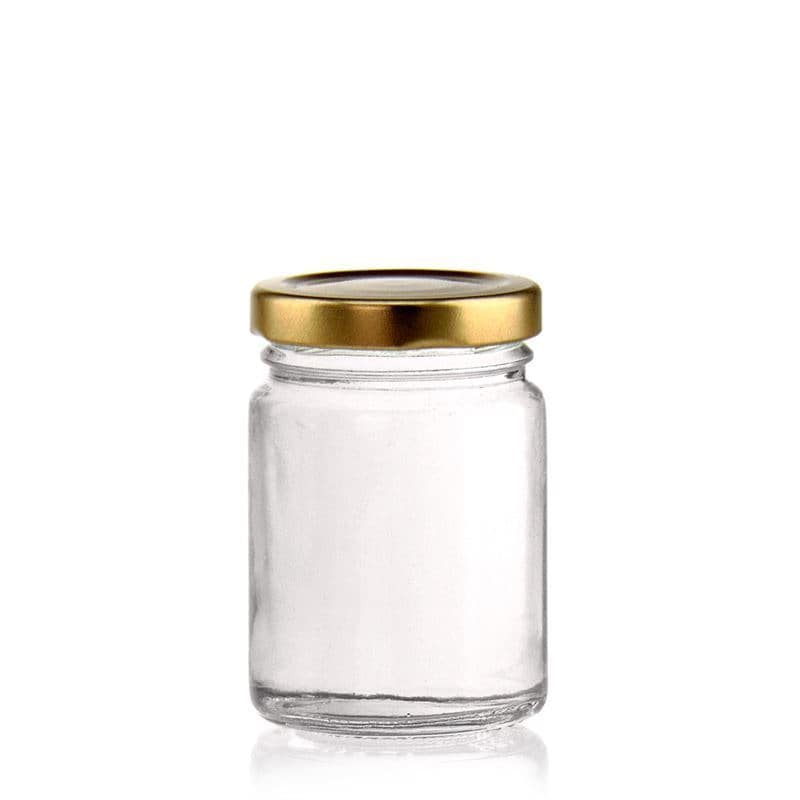 106 ml висок кръгъл буркан, затваряне: винтов капак Twist-Off (TO 48) 106 ml висок кръгъл буркан, затваряне: винтов капак Twist-Off (TO 48)