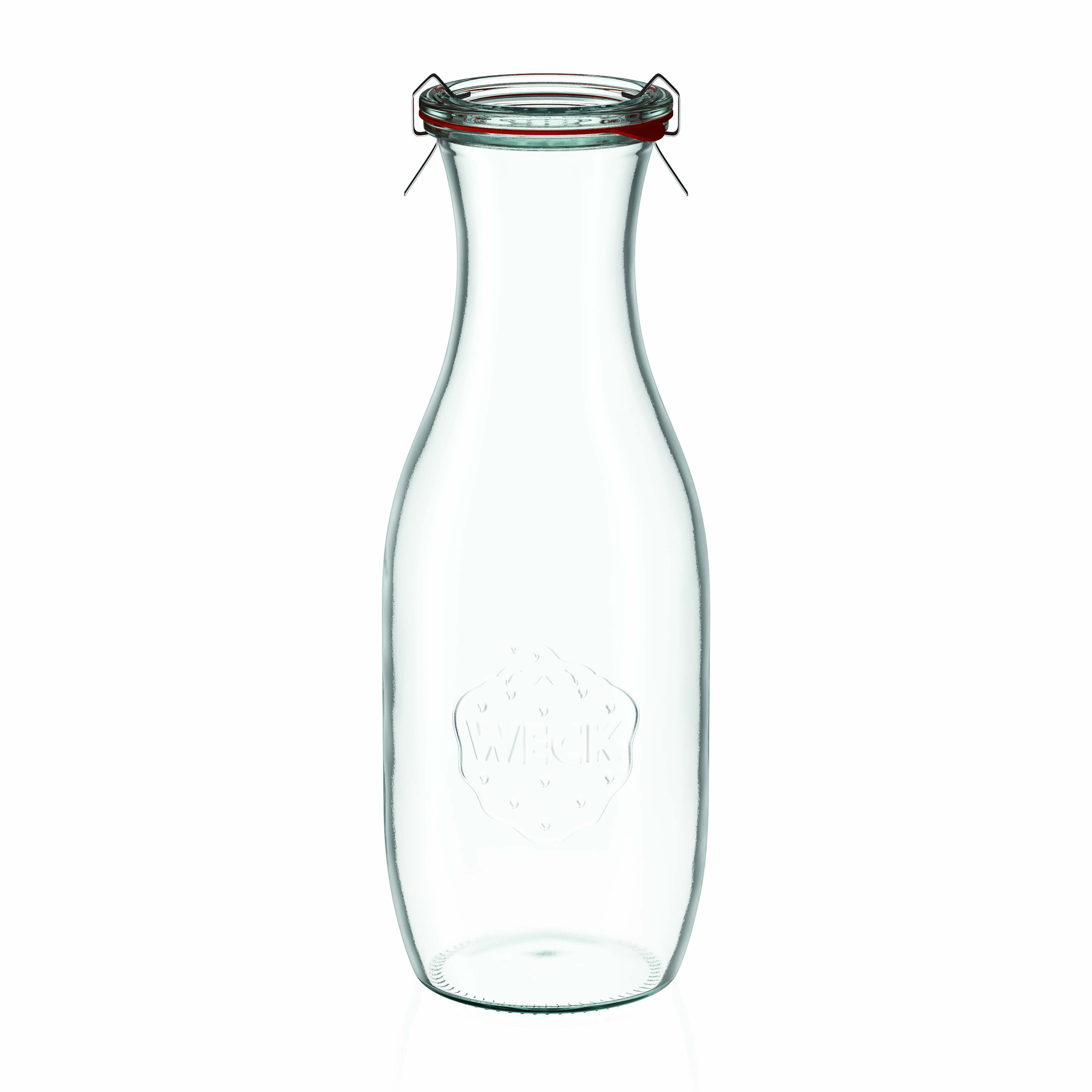 1.000 ml бутилка за сок WECK #, отвор: кръгъл ръб 1.000 ml бутилка за сок WECK #, отвор: кръгъл ръб