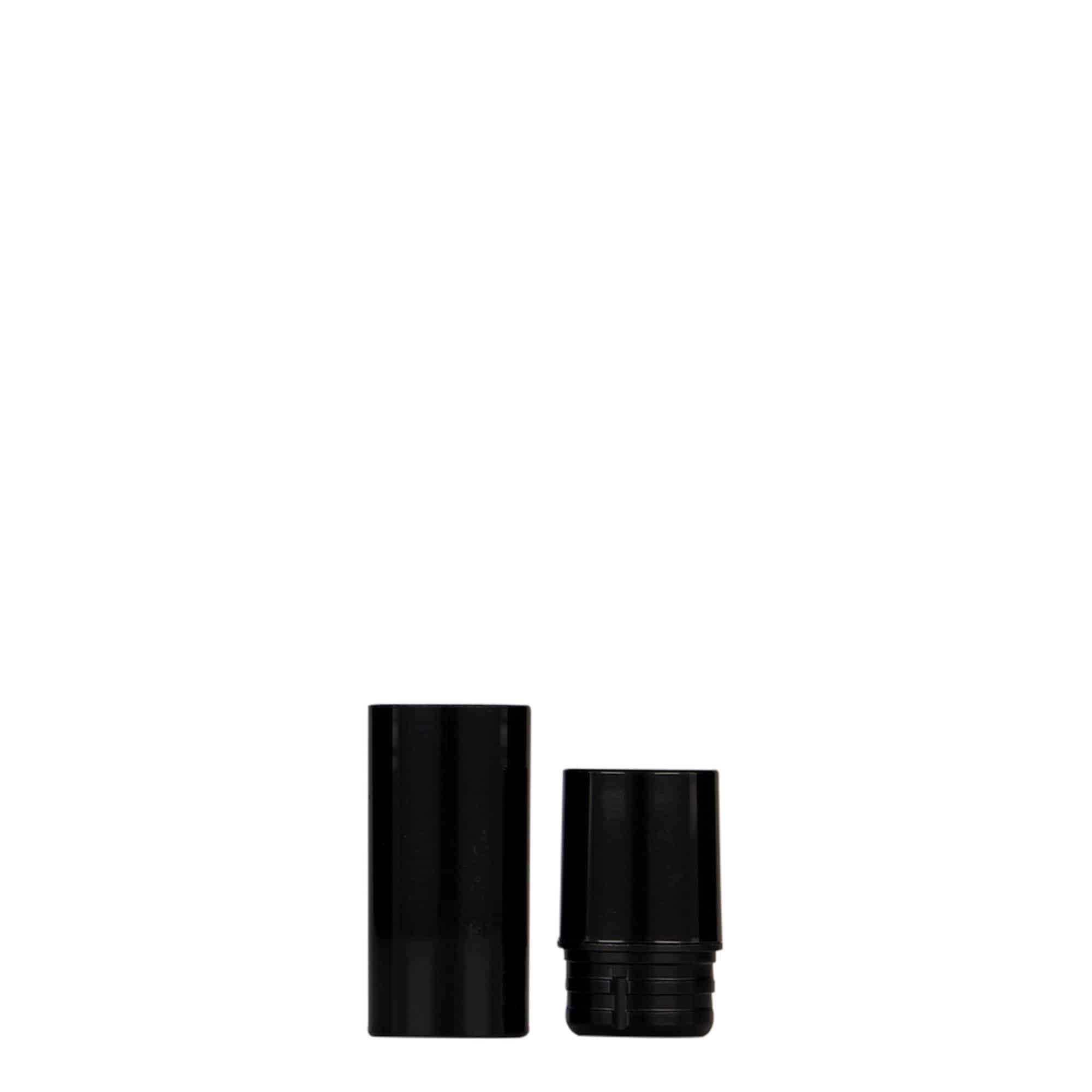 5 ml безвъздушен дозатор „Nano“, PP пластмаса, черен