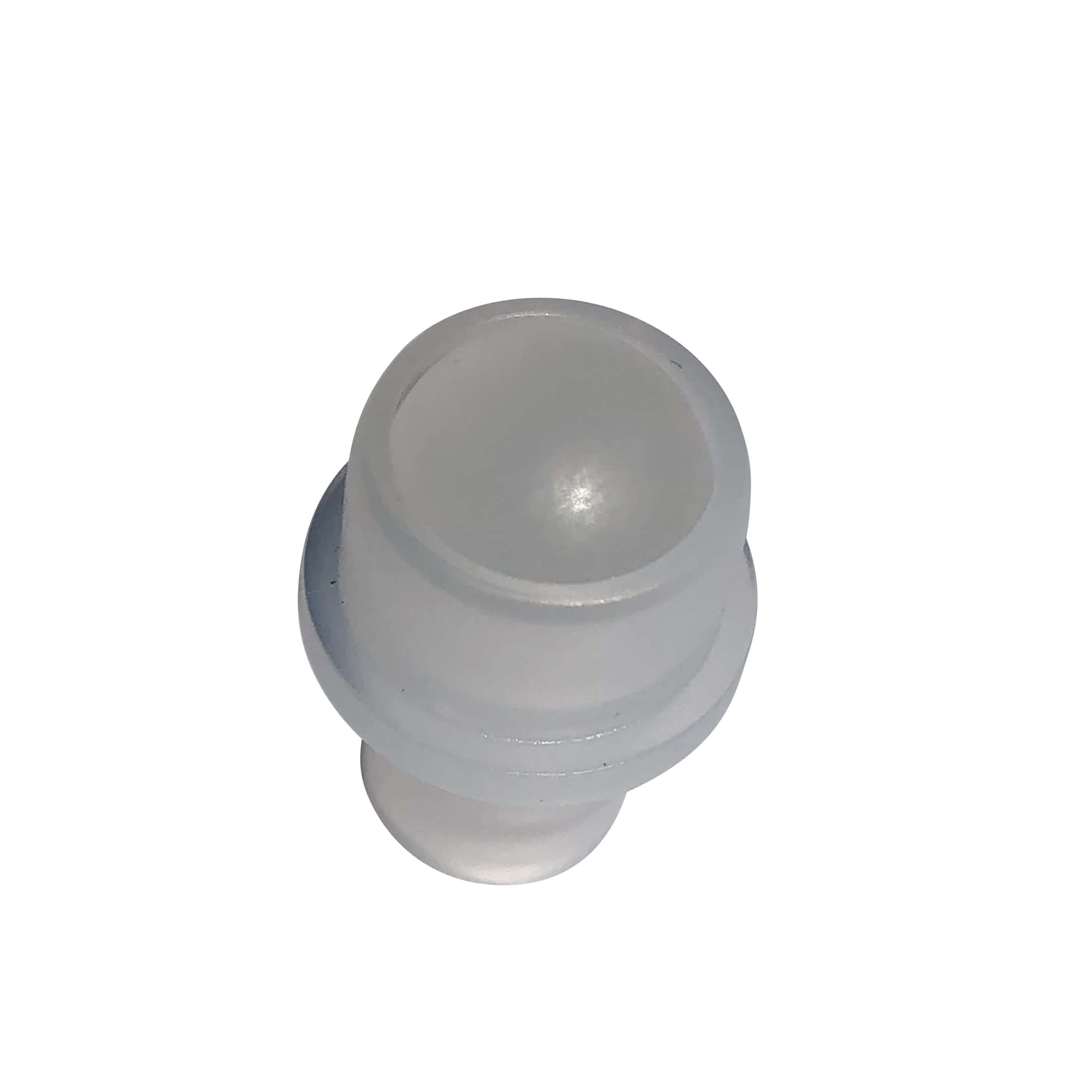 Накрайник за 10 ml бутилка с ролка, LDPE пластмаса, естествен цвят Накрайник за 10 ml бутилка с ролка, LDPE пластмаса, естествен цвят