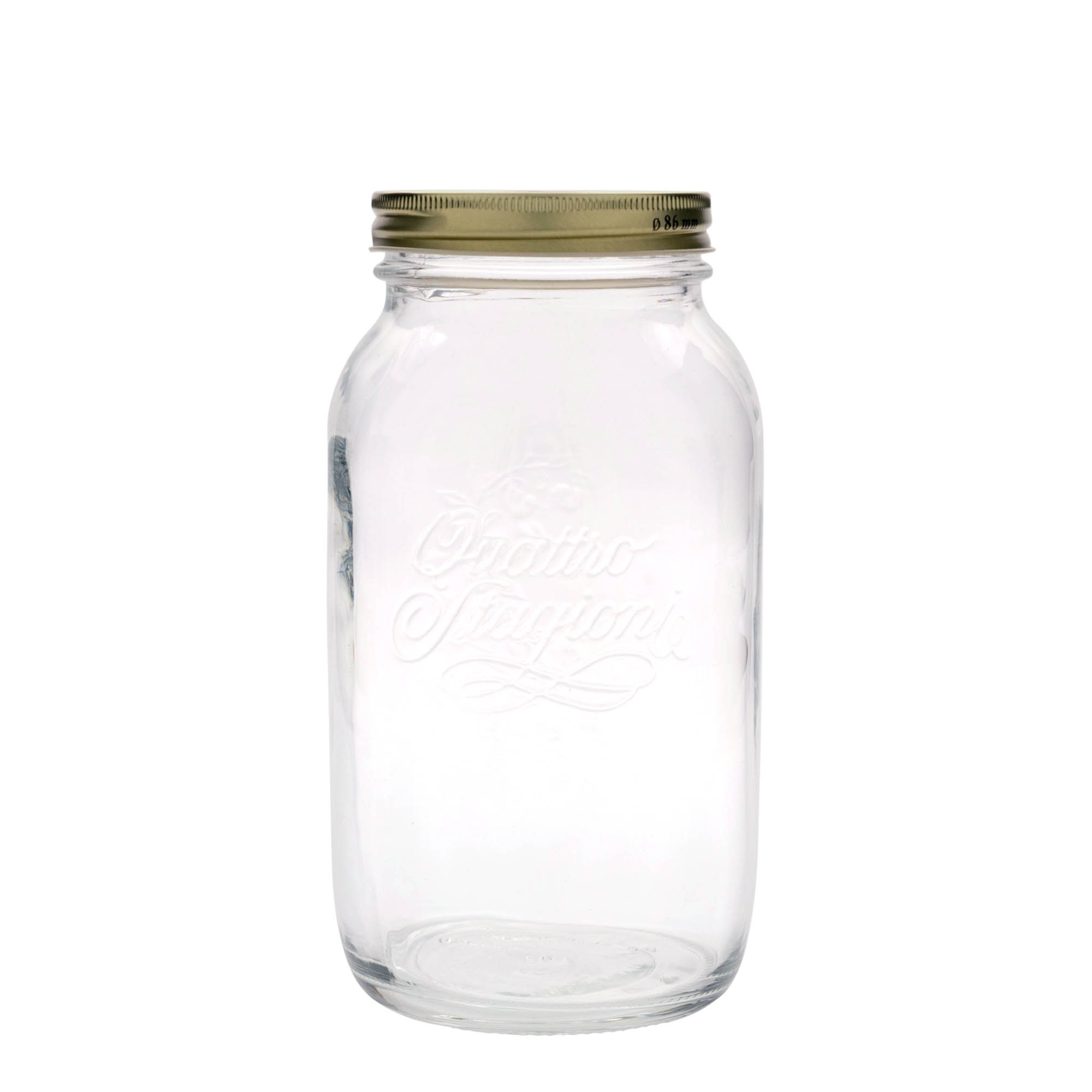 1.500 ml стъкло 'Quattro Stagioni', отвор: винтова капачка 1.500 ml стъкло 'Quattro Stagioni', отвор: винтова капачка