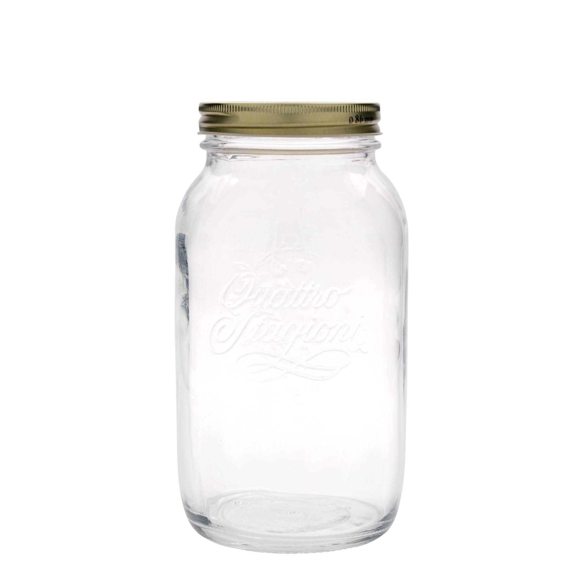 1.500 ml стъкло 'Quattro Stagioni', отвор: винтова капачка