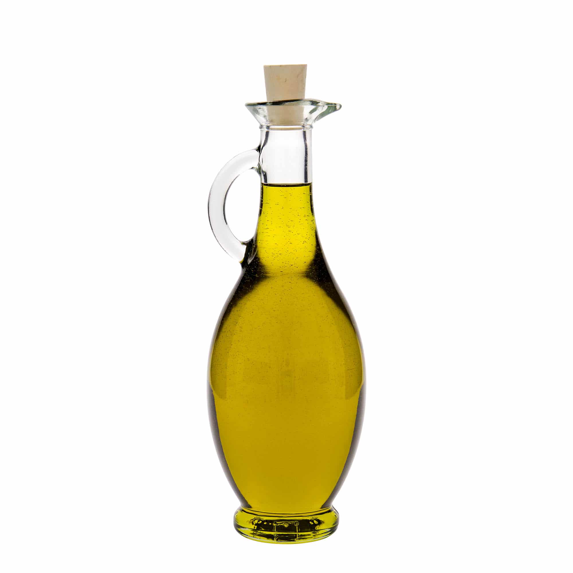 500 ml бутилка за оцет/олио „Egizia“, затваряне: коркова тапа