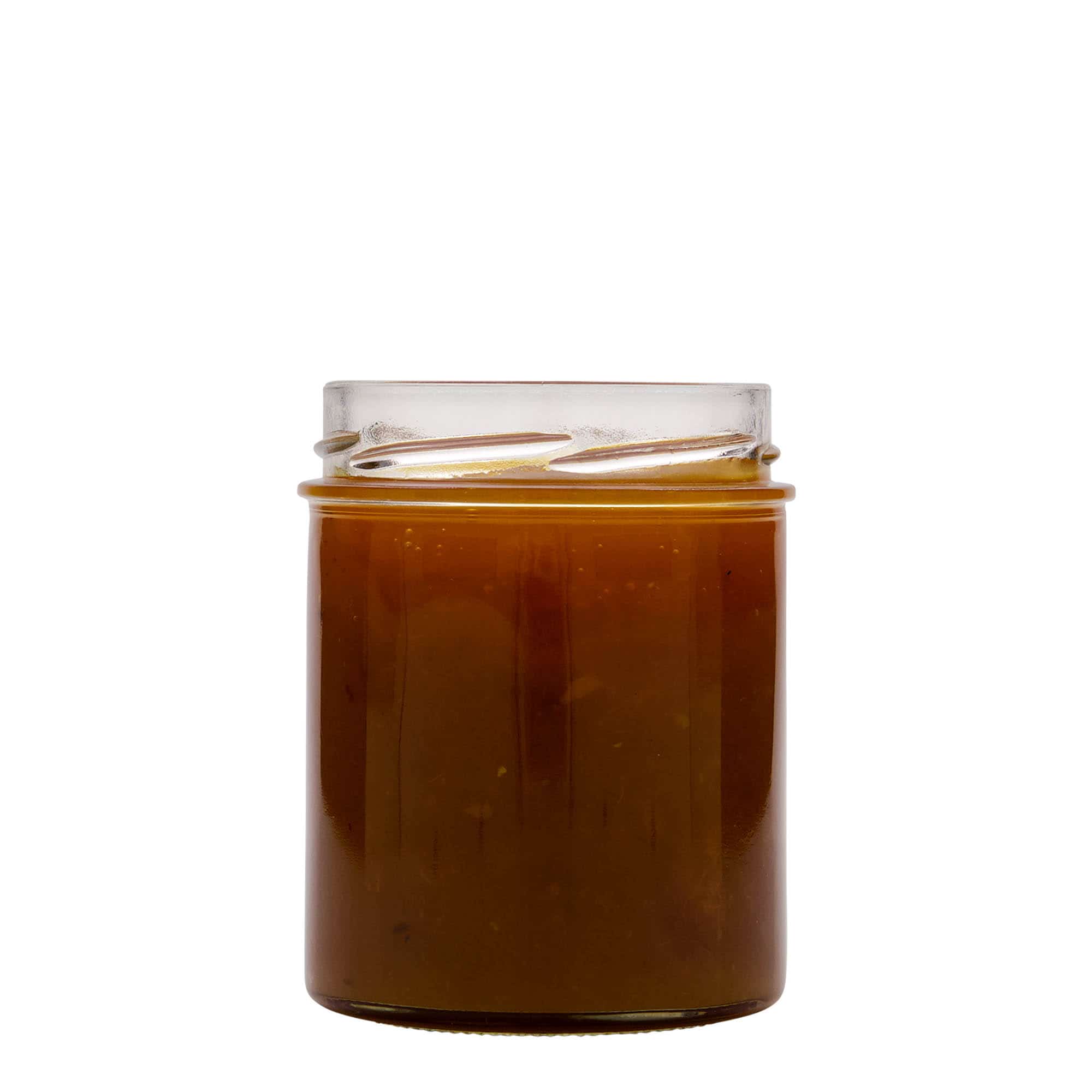 460 ml кръгъл буркан „Monza“ затваряне: дълбок винтов капак Deep-Twist-Off (DTO 82)