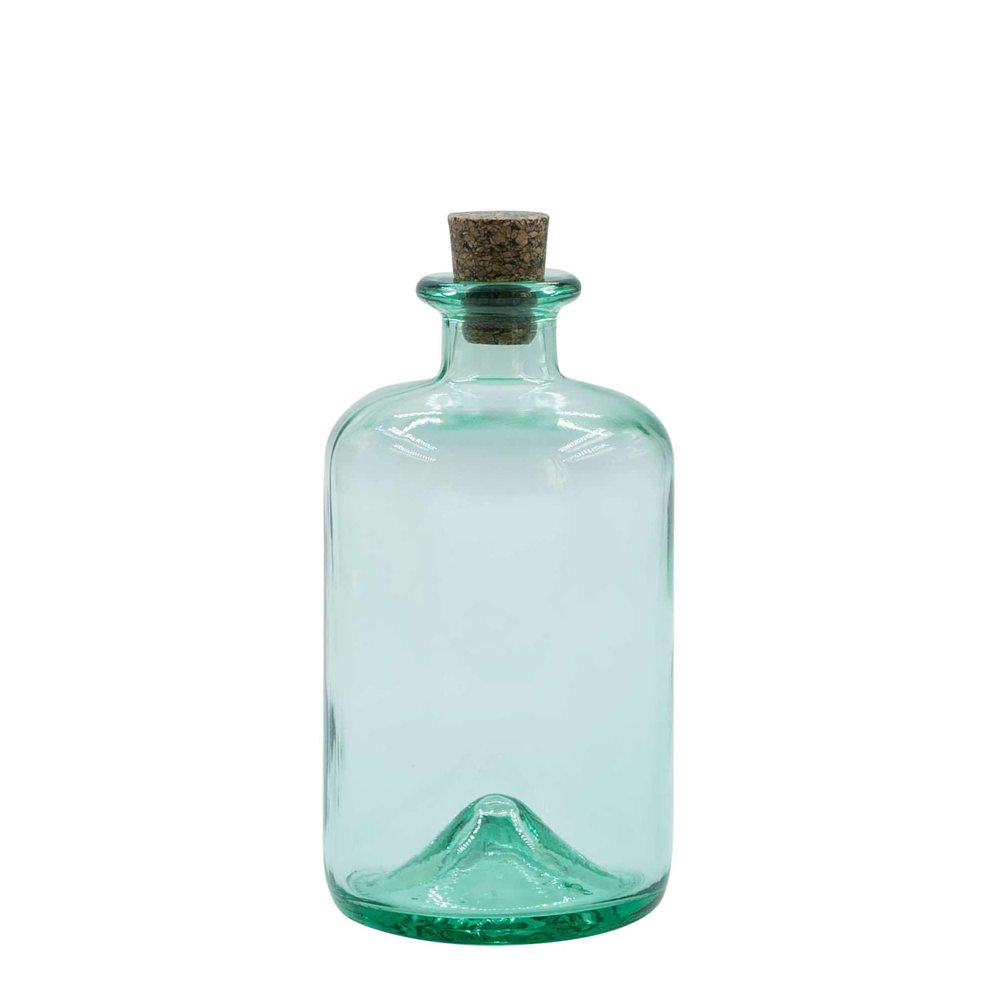500 ml стъклена бутилка „Pharma“, затваряне: коркова тапа