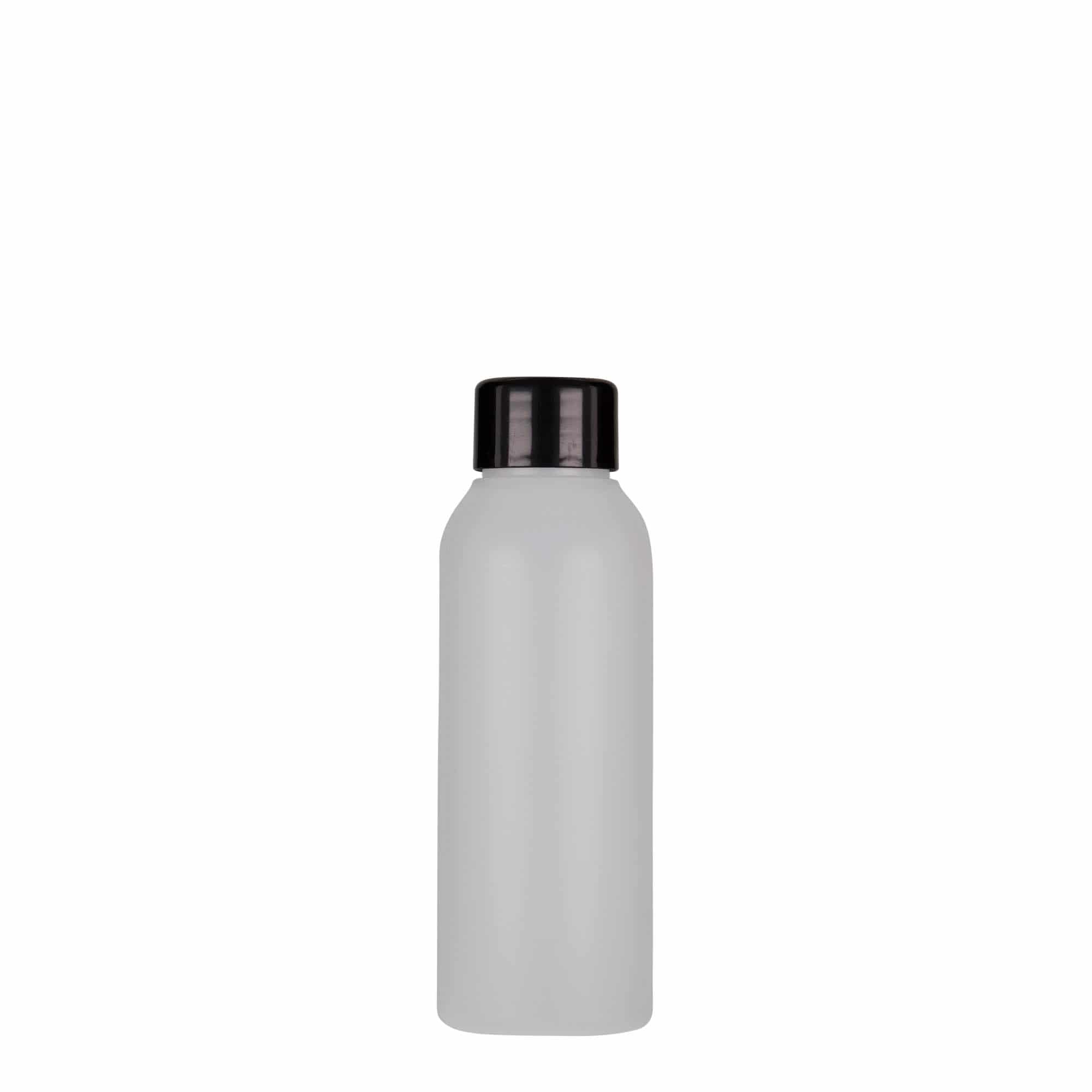 100 мл пластмасова бутилка „Tuffy“, HDPE, натурална, гърло: 24/410