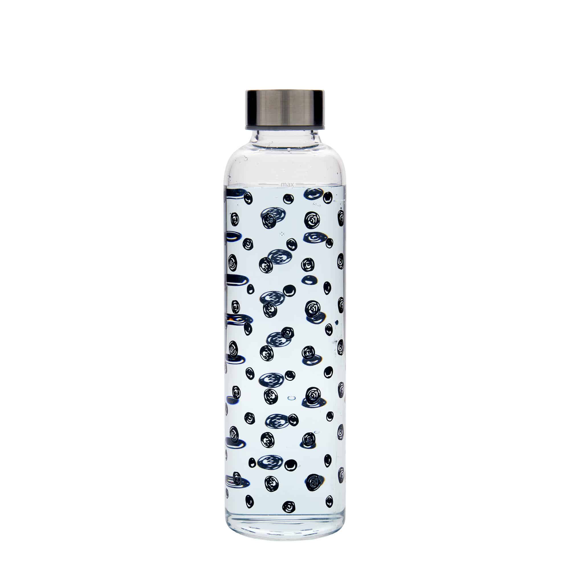 500 ml бутилка за вода и напитки „Perseus“, мотив: черни точки, затваряне: винтова капачка