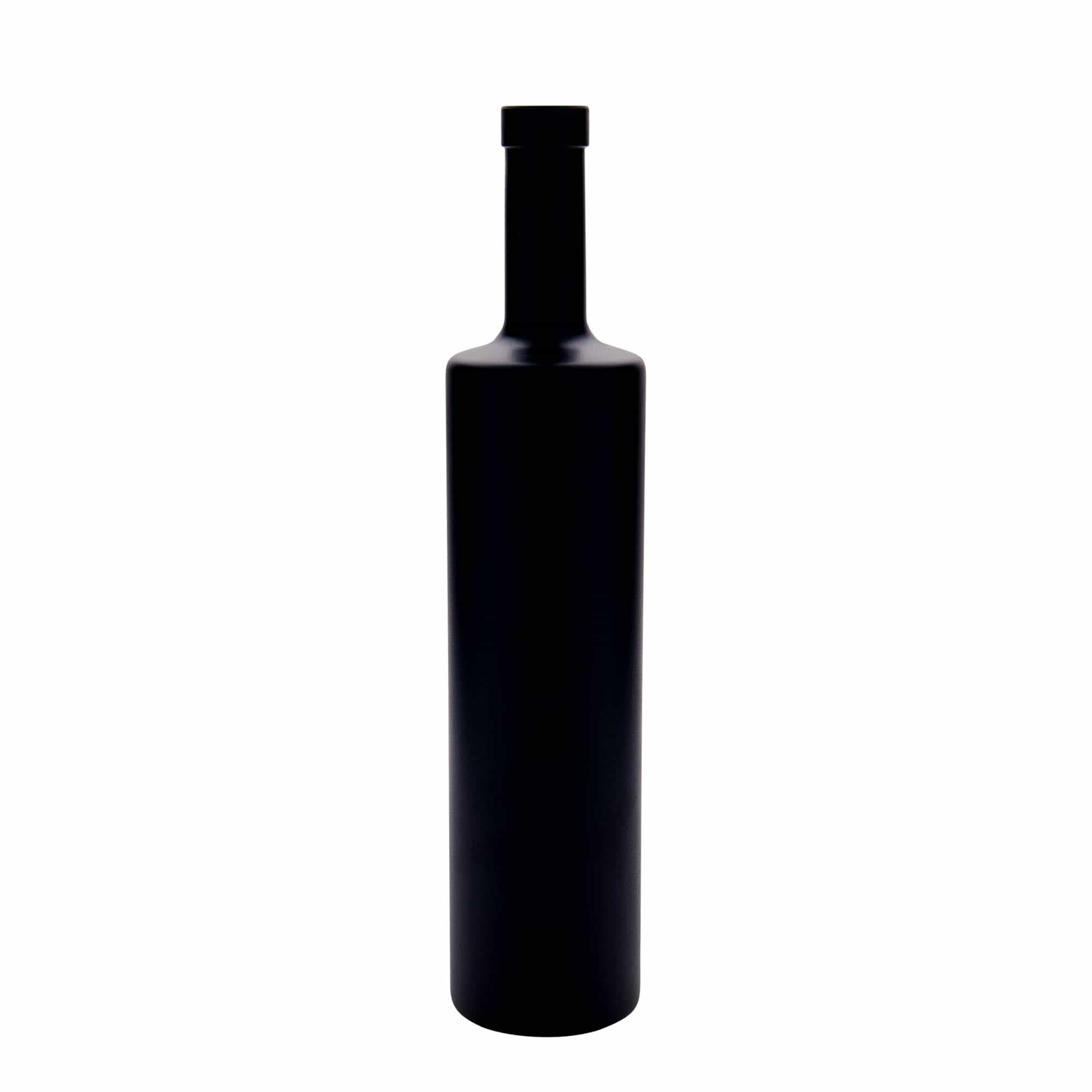 700 ml стъклена бутилка „Centurio“, черна, затваряне: коркова тапа 700 ml стъклена бутилка „Centurio“, черна, затваряне: коркова тапа