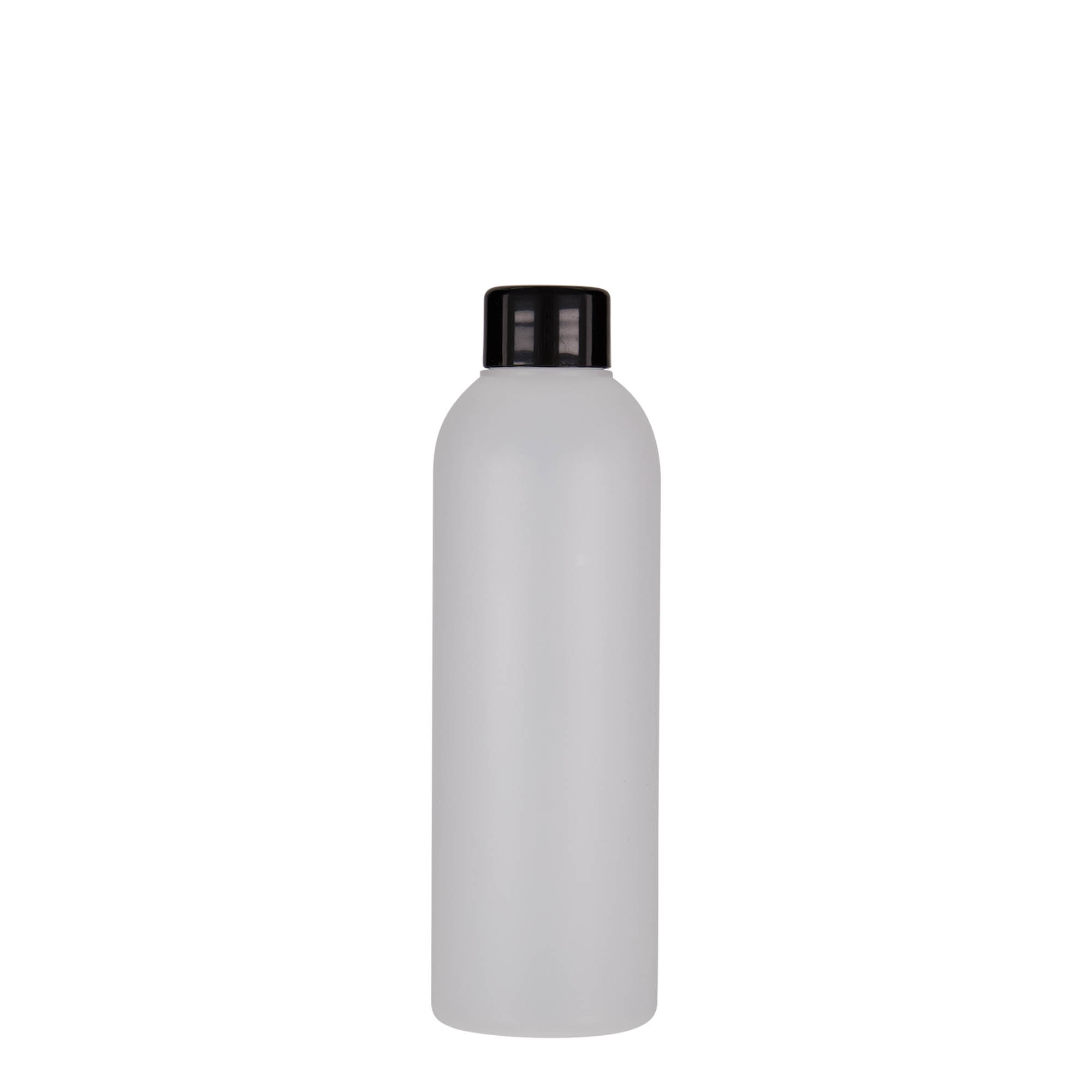 200 мл пластмасова бутилка 'Tuffy', HDPE, натурална, отвор: 24/410