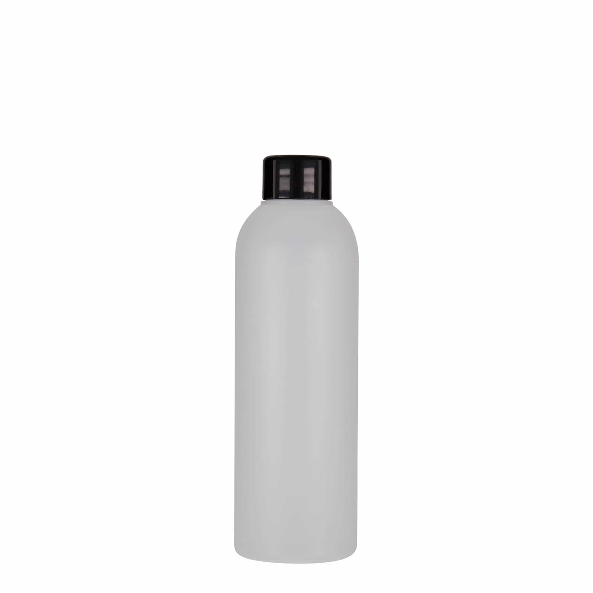 200 мл пластмасова бутилка 'Tuffy', HDPE, натурална, отвор: 24/410