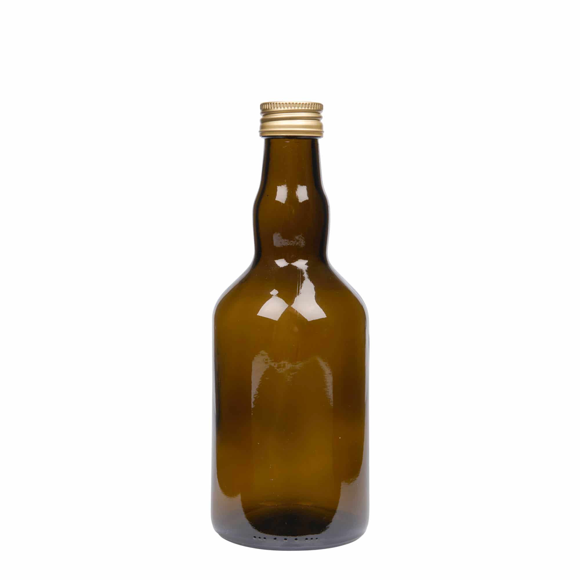 500 ml стъклена бутилка „Olona“, антично зелено, затваряне: капачка PP 31,5
