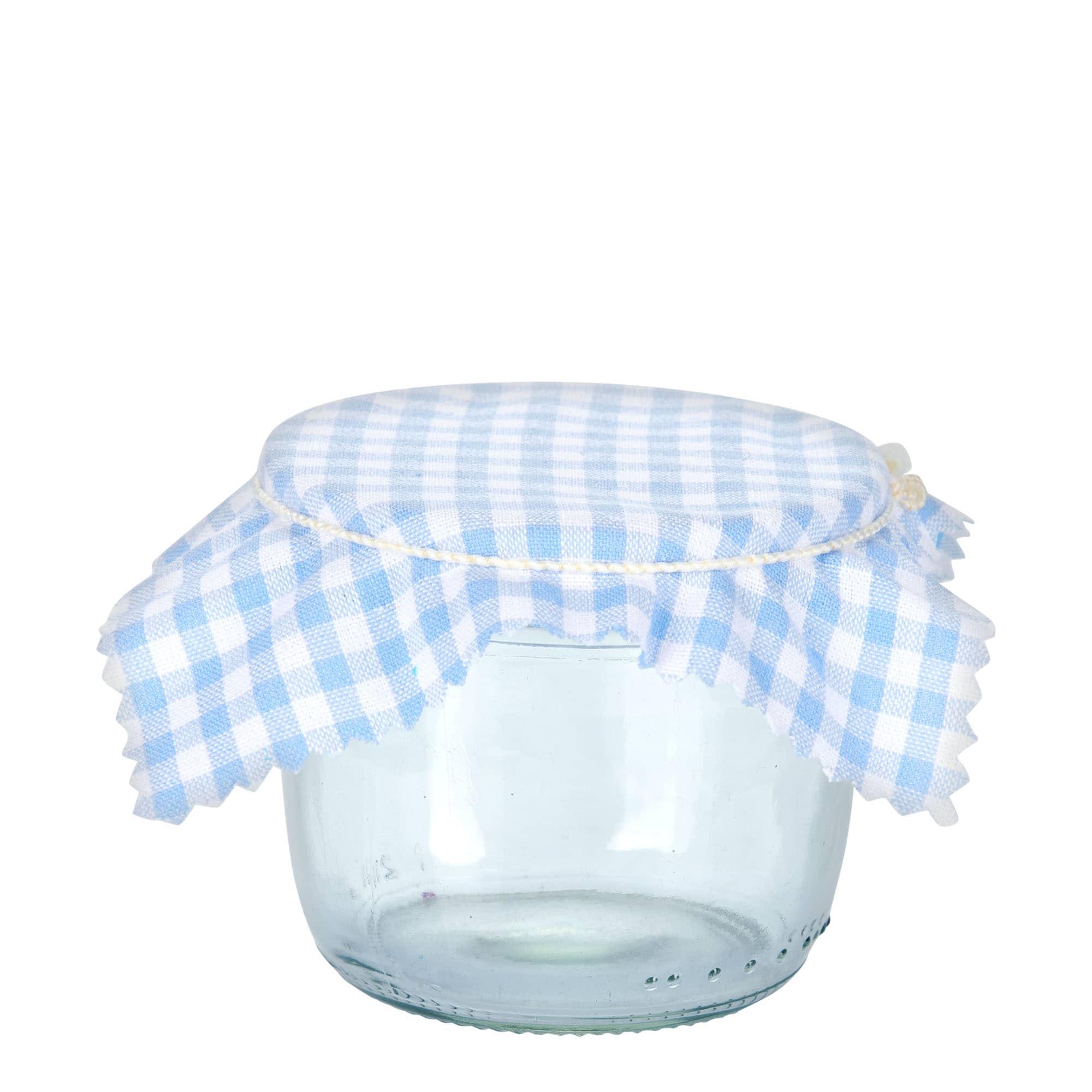 Платнена кърпичка каре 12x12, квадратна, текстил, светлосиня, гърло: TO38-TO53