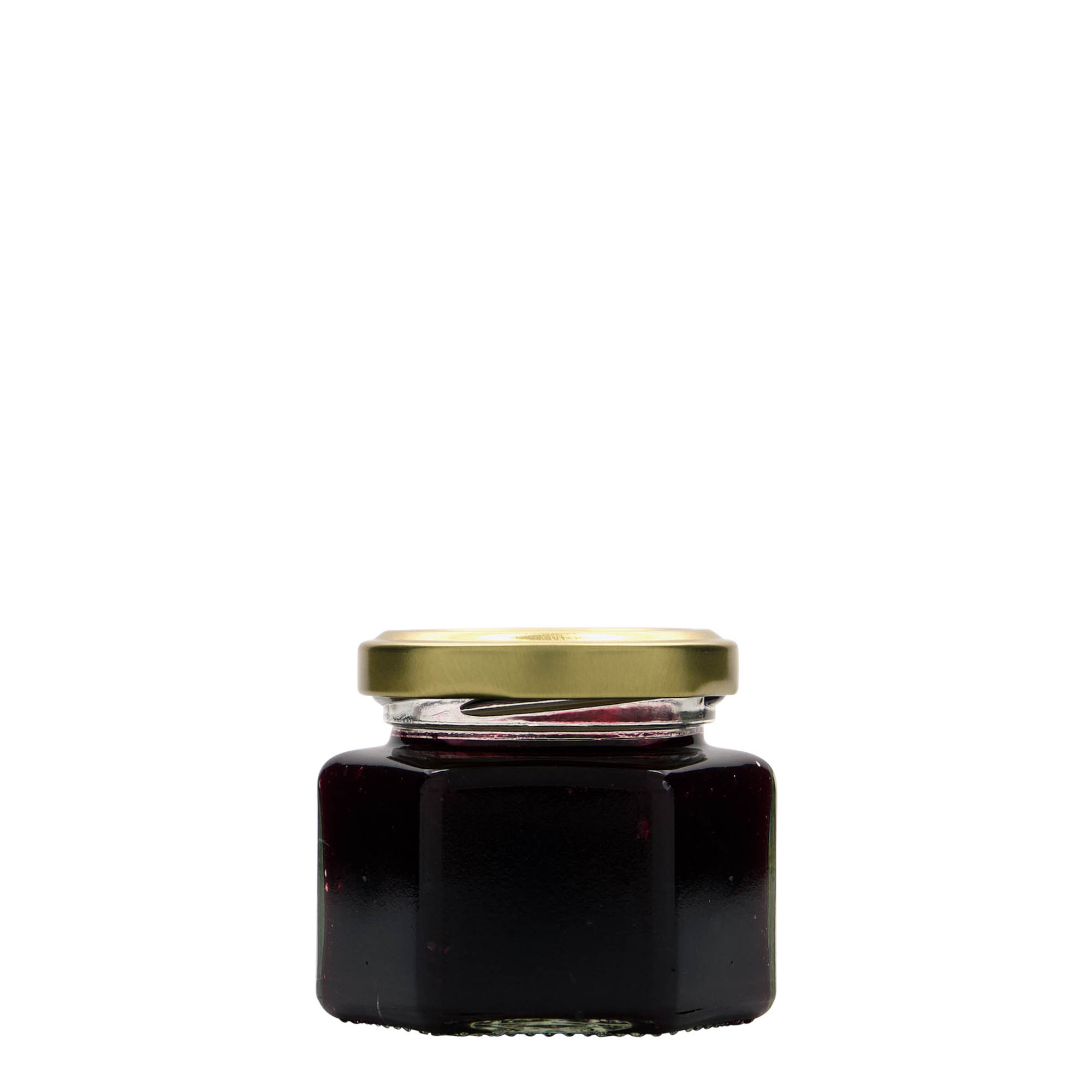 106 мл шестоъгълна стъклена бутилка, отвор: Twist-Off (TO 53) 106 мл шестоъгълна стъклена бутилка, отвор: Twist-Off (TO 53)