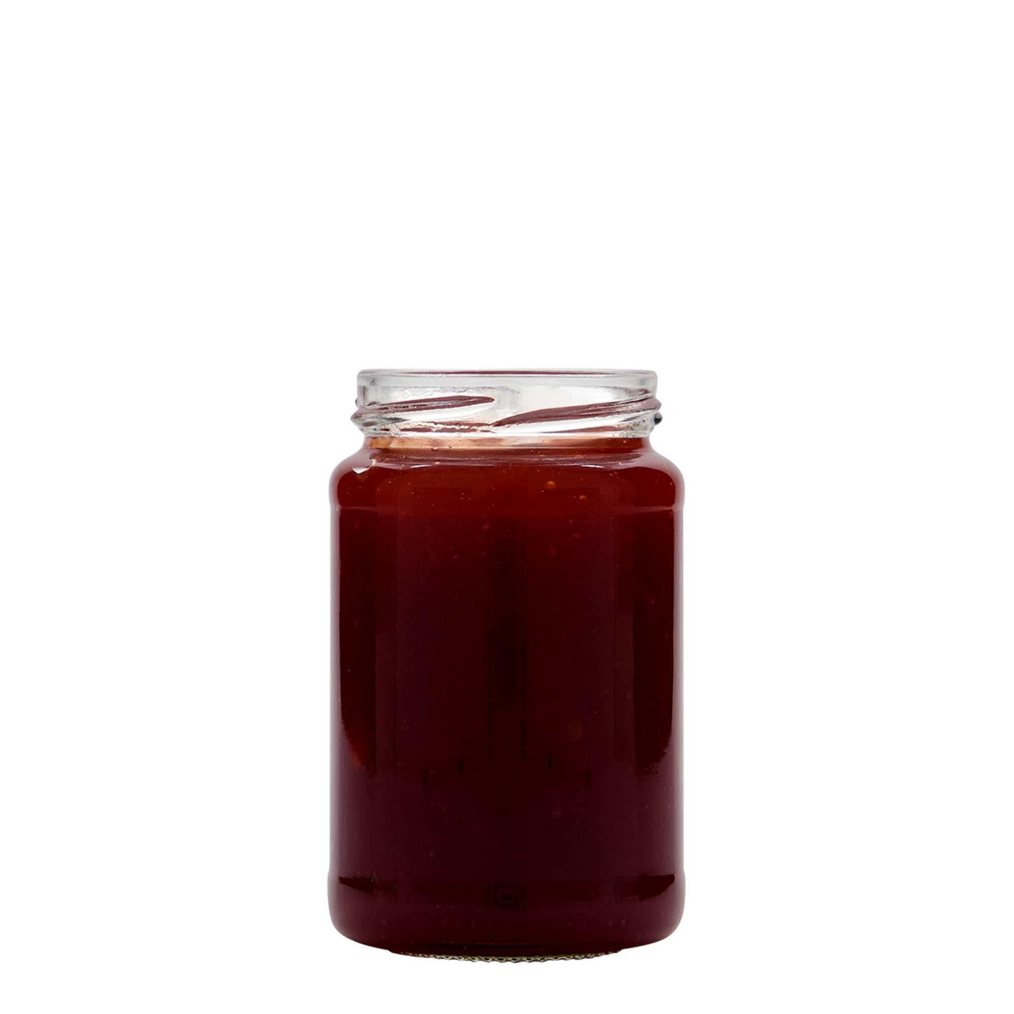 225 ml висок кръгъл буркан, затваряне: винтов капак Twist-Off (TO 58)