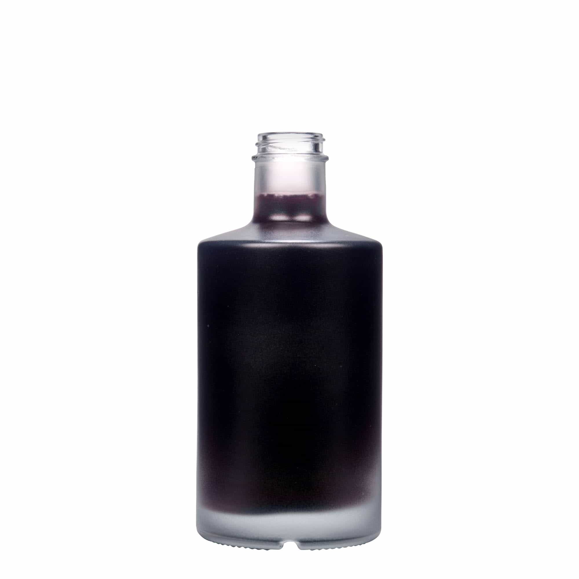 500 ml стъклена бутилка „Caroline“, със заскрежен ефект, затваряне: винтова капачка GPI 33