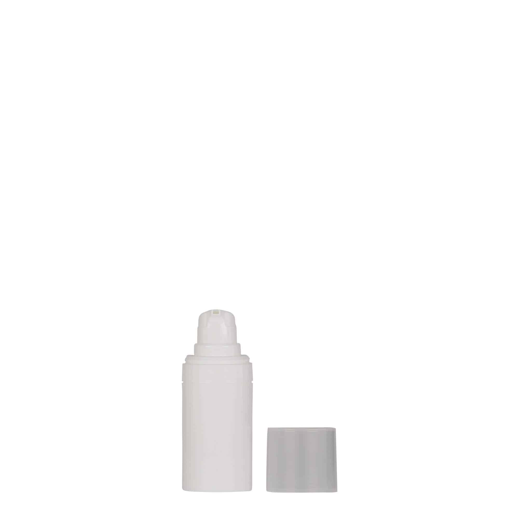 15 ml безвъздушен дозатор „Micro“, PP пластмаса, бял