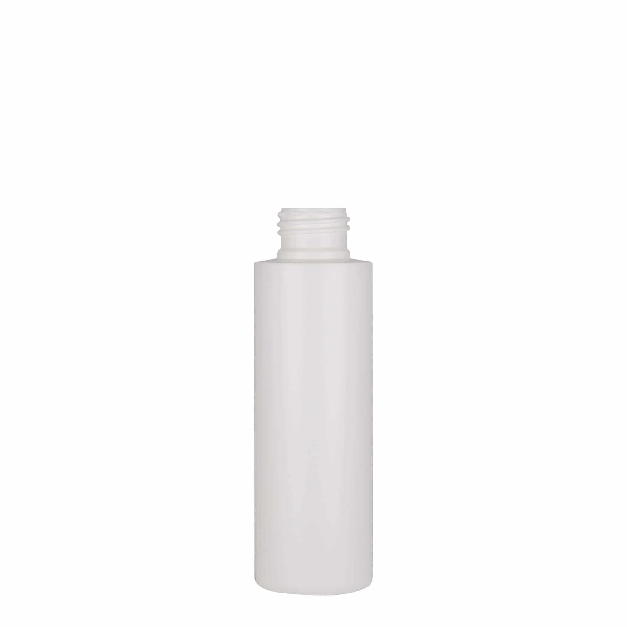 100 ml пластмасова бутилка „Pipe“, HDPE, бяла, затваряне: винтова капачка GPI 24/410 100 ml пластмасова бутилка „Pipe“, HDPE, бяла, затваряне: винтова капачка GPI 24/410