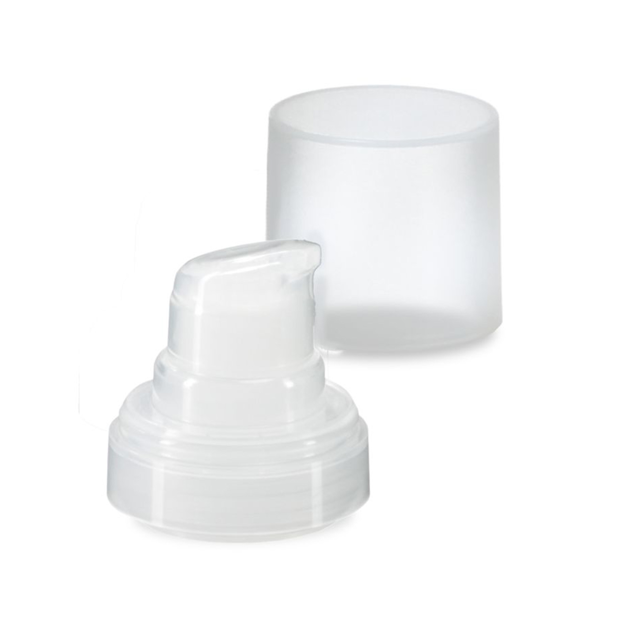 Airless глава Micro натурал + натурално цветна, матова тапа за щепсел Airless глава Micro натурал + натурално цветна, матова тапа за щепсел