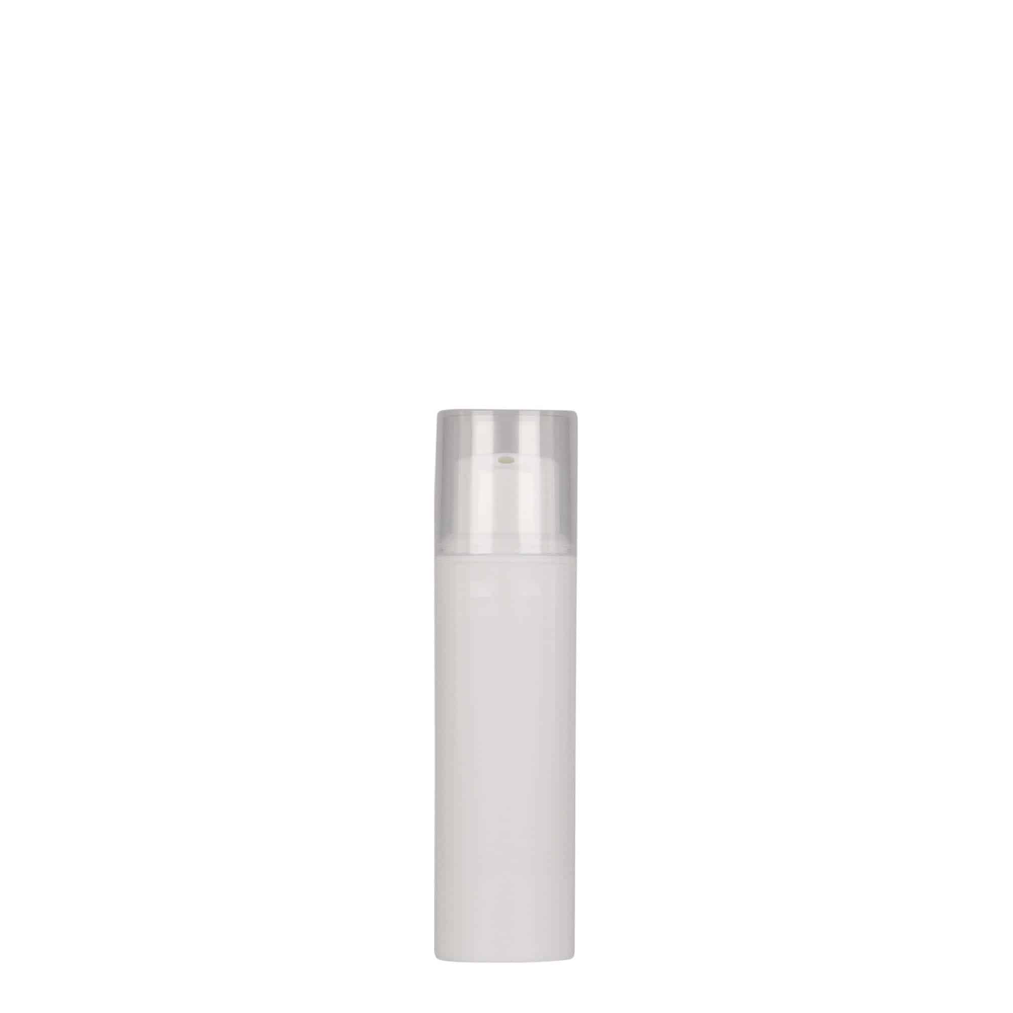 10 ml безвъздушен дозатор „Nano“, PP пластмаса, бял