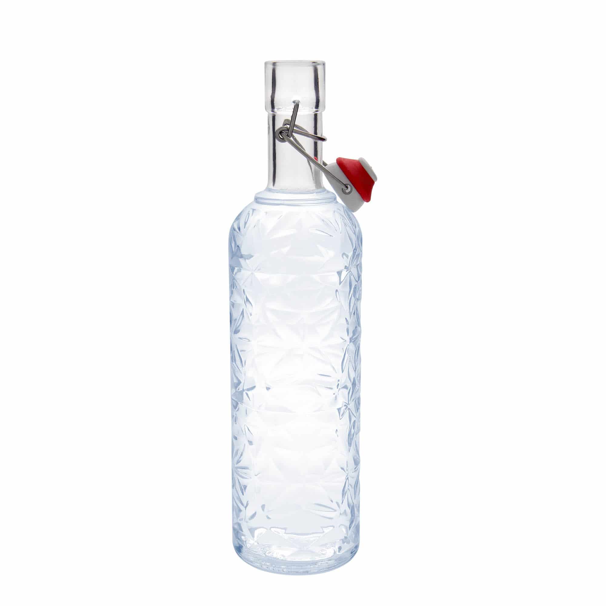 1000 ml стъклена бутилка „Oriente“, затваряне: тапа с клипс