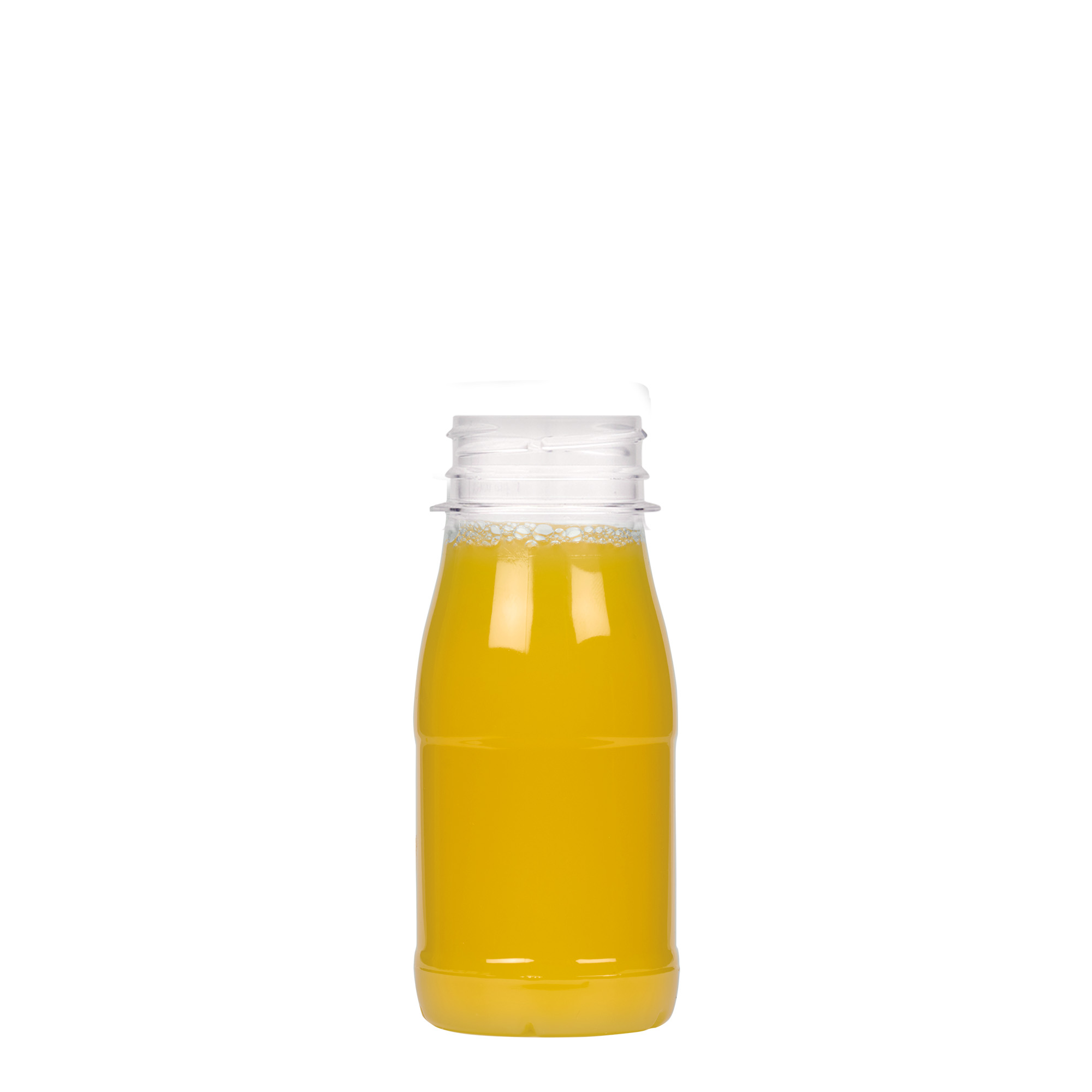 150 мл PET-бутилка „Milk and Juice“, пластмаса, гърло: 38 мм 150 мл PET-бутилка „Milk and Juice“, пластмаса, гърло: 38 мм