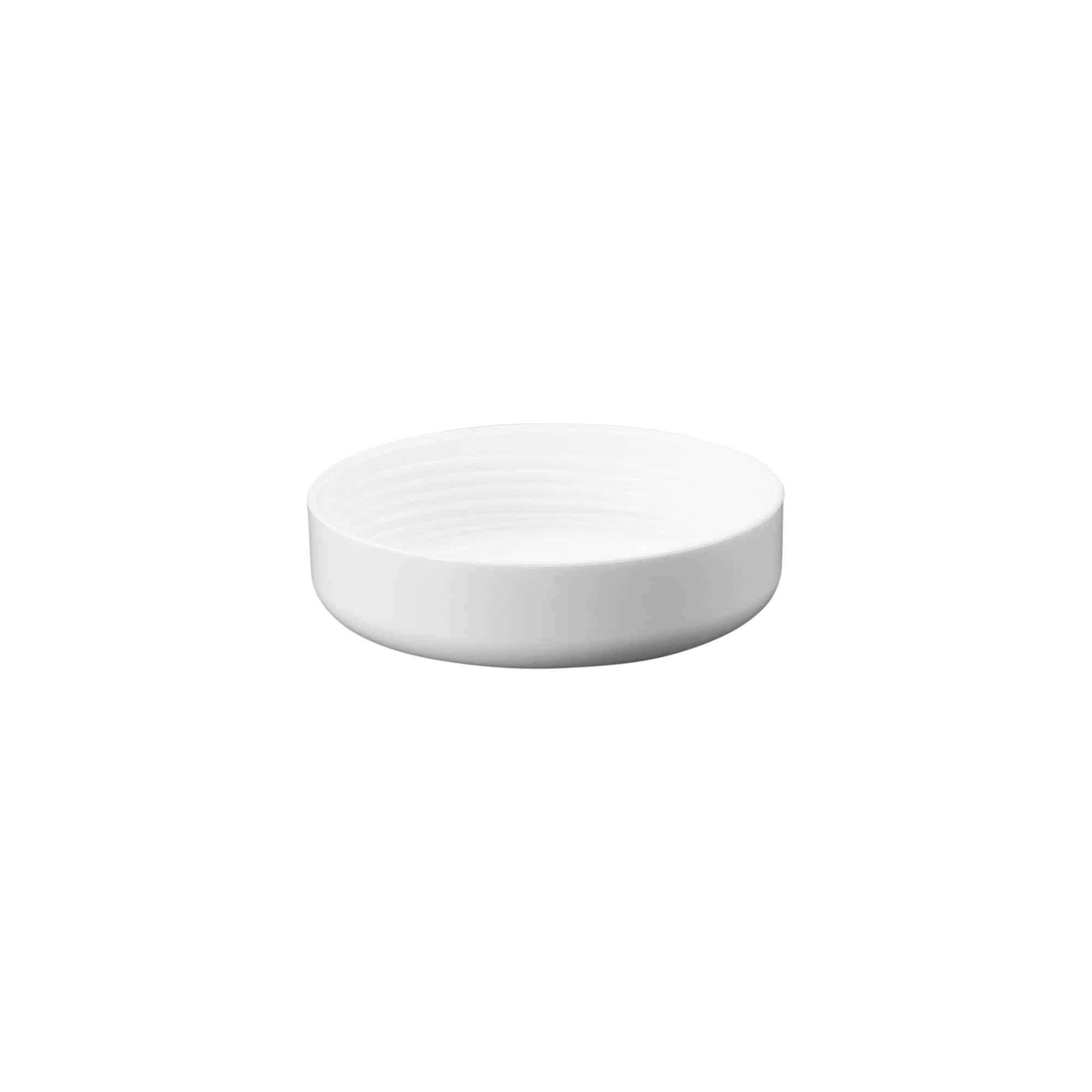 Винтова капачка за 100 ml „Bianca“, PP пластмаса, бяла