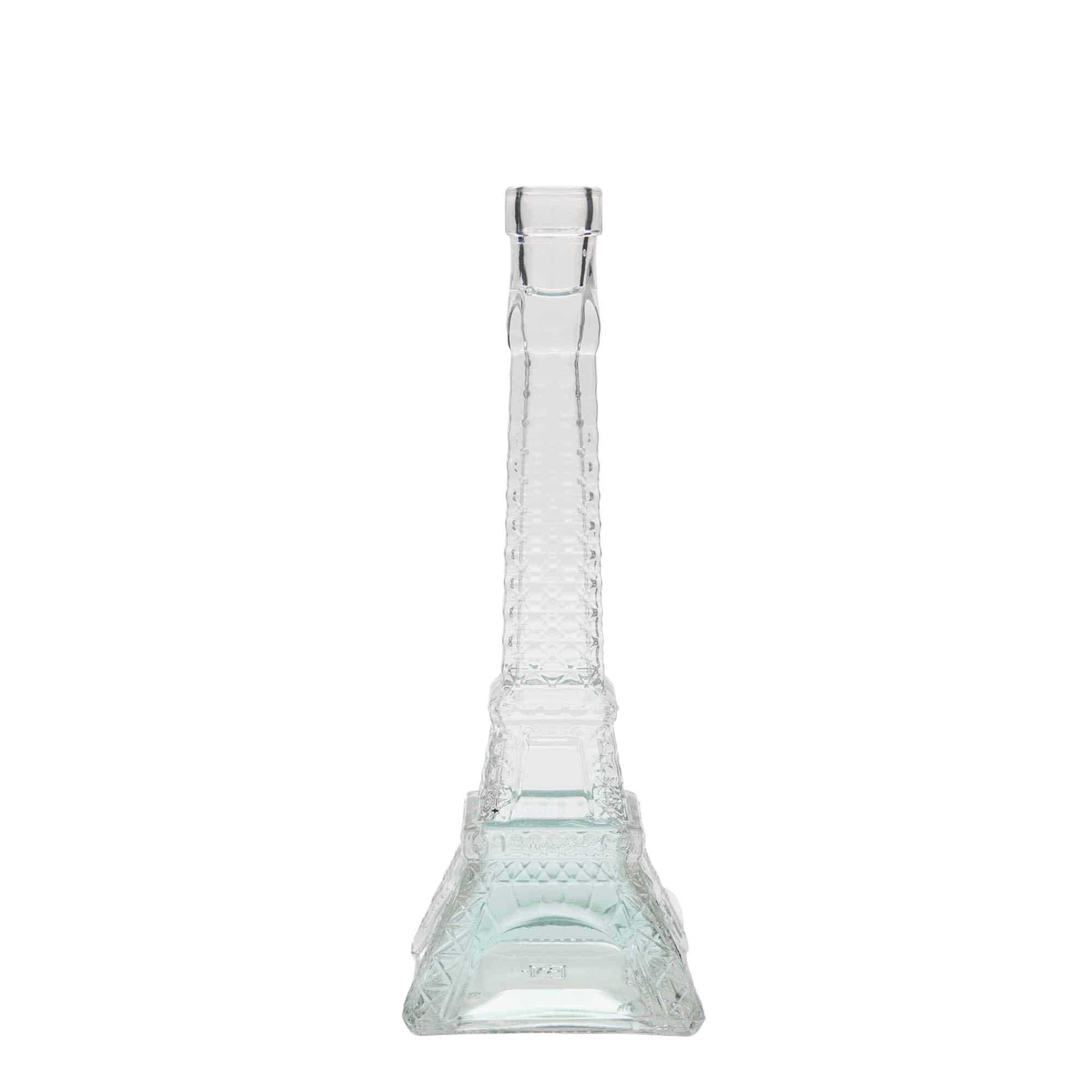 200 ml стъклена бутилка „Айфеловата кула“, затваряне: коркова тапа