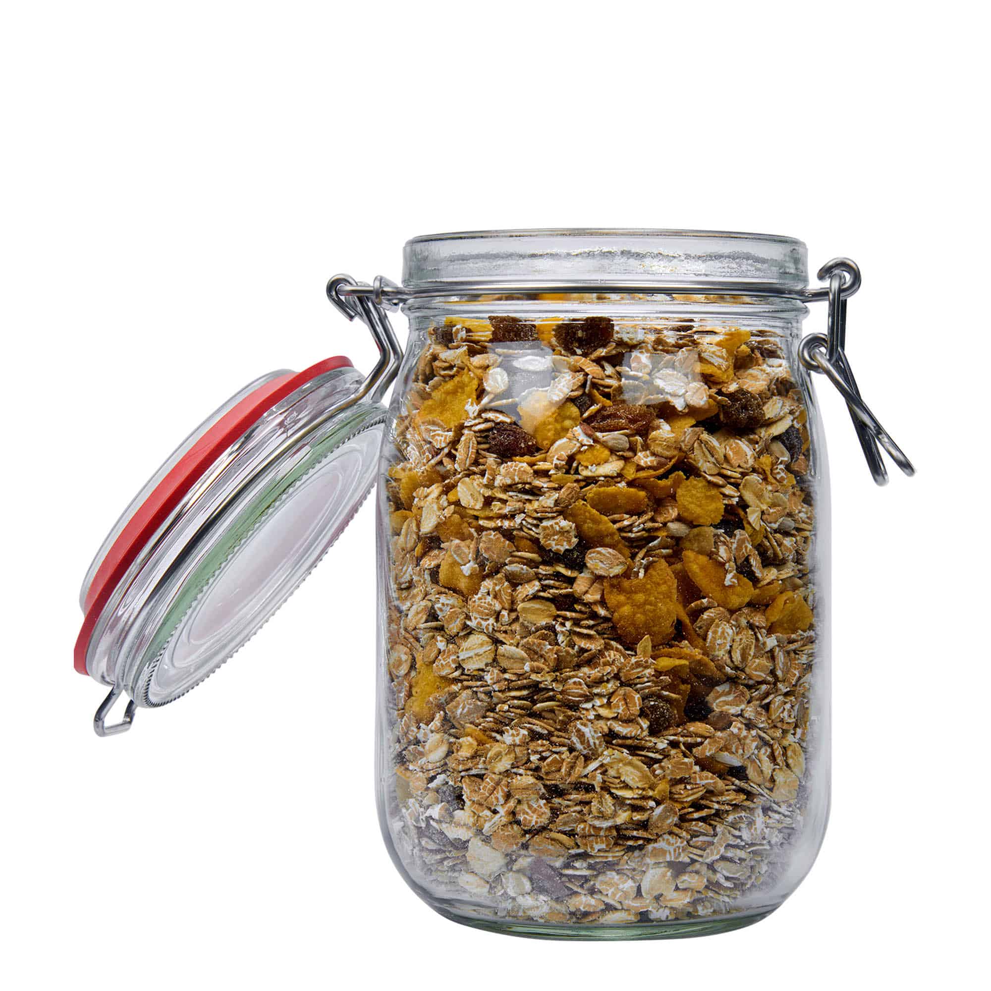 1140 ml буркан с клипс, затваряне: капак с клипс
