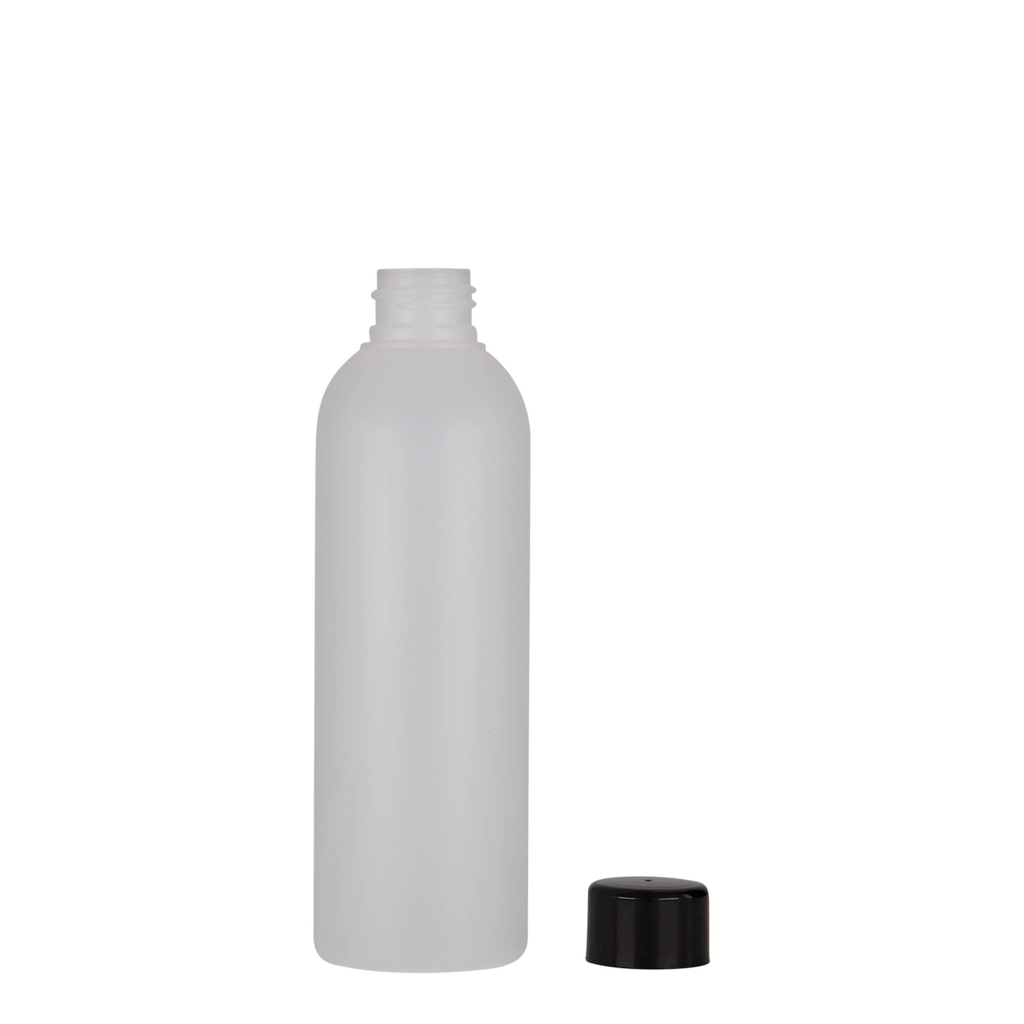 200 мл пластмасова бутилка 'Tuffy', HDPE, натурална, отвор: 24/410