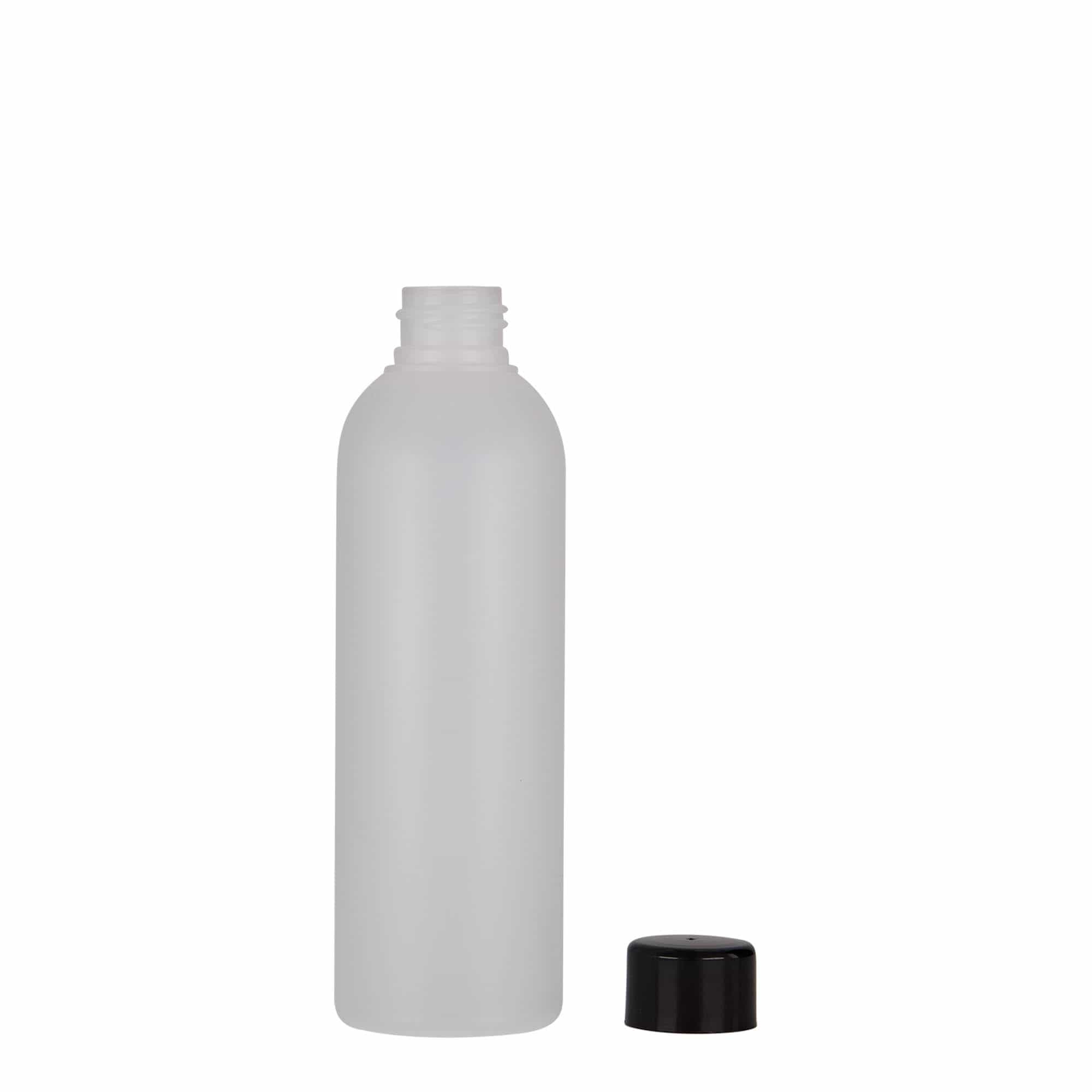 200 мл пластмасова бутилка 'Tuffy', HDPE, натурална, отвор: 24/410