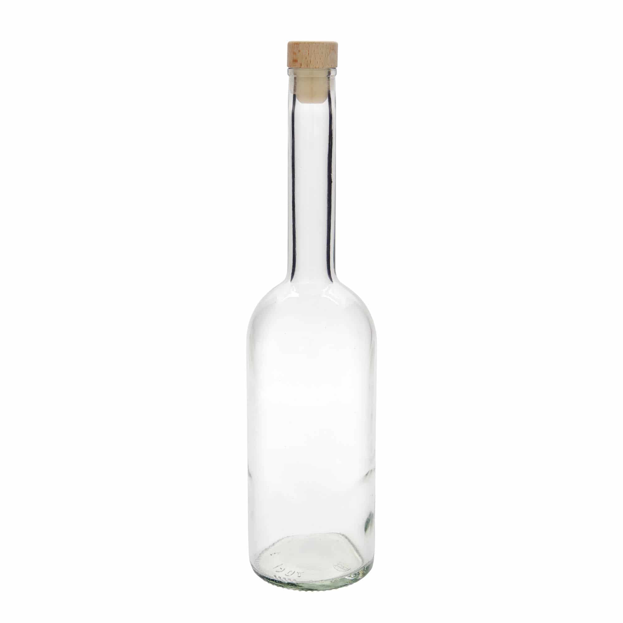 700 ml стъклена бутилка „Опера“, затваряне: коркова тапа
