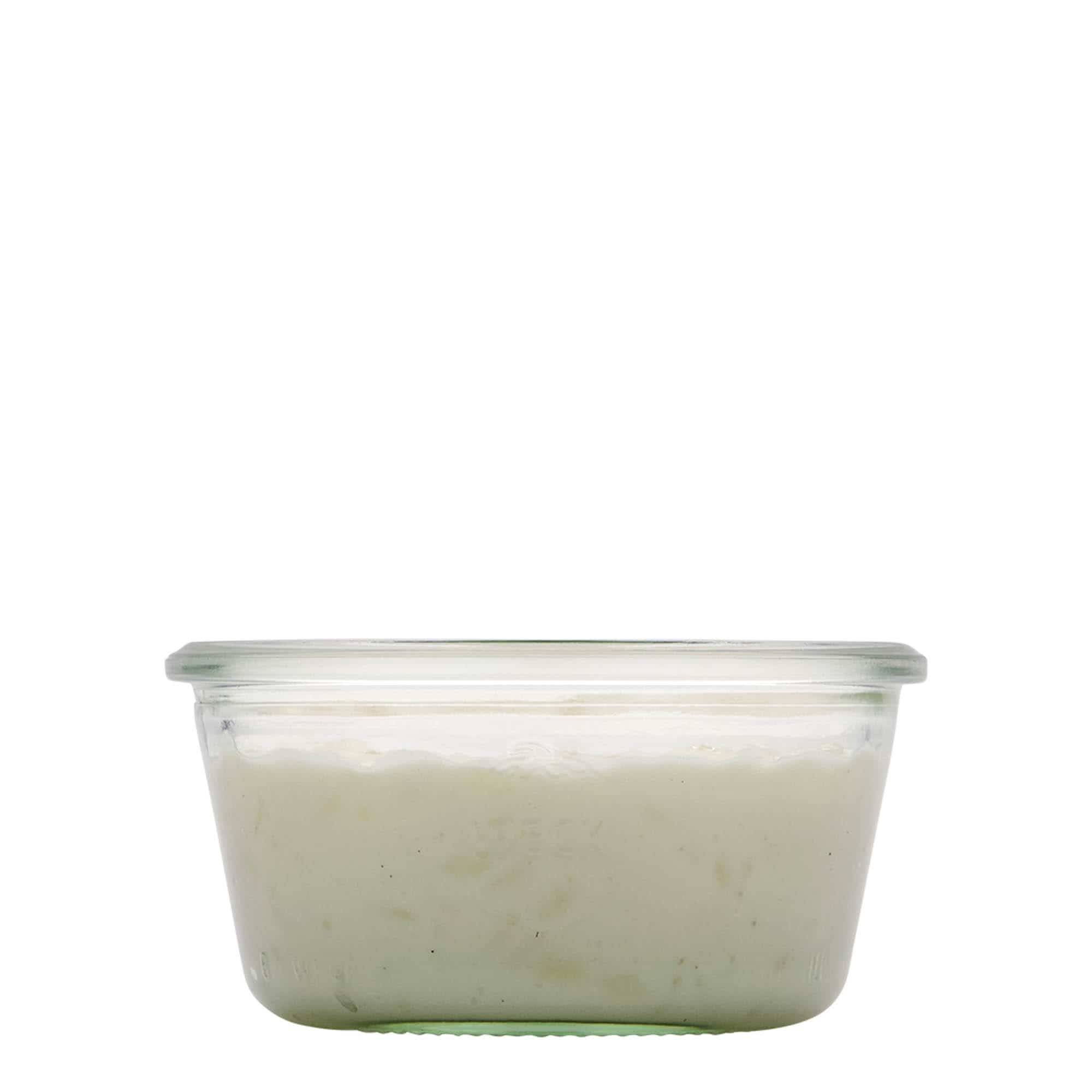 290 ml буркан с широк отвор WECK, затваряне: заоблен ръб