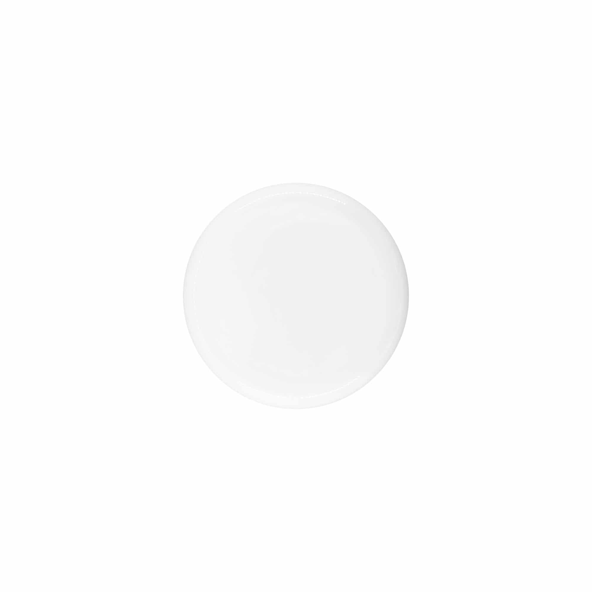 Винтова капачка за 50 ml „Bianca“, PP пластмаса, бяла