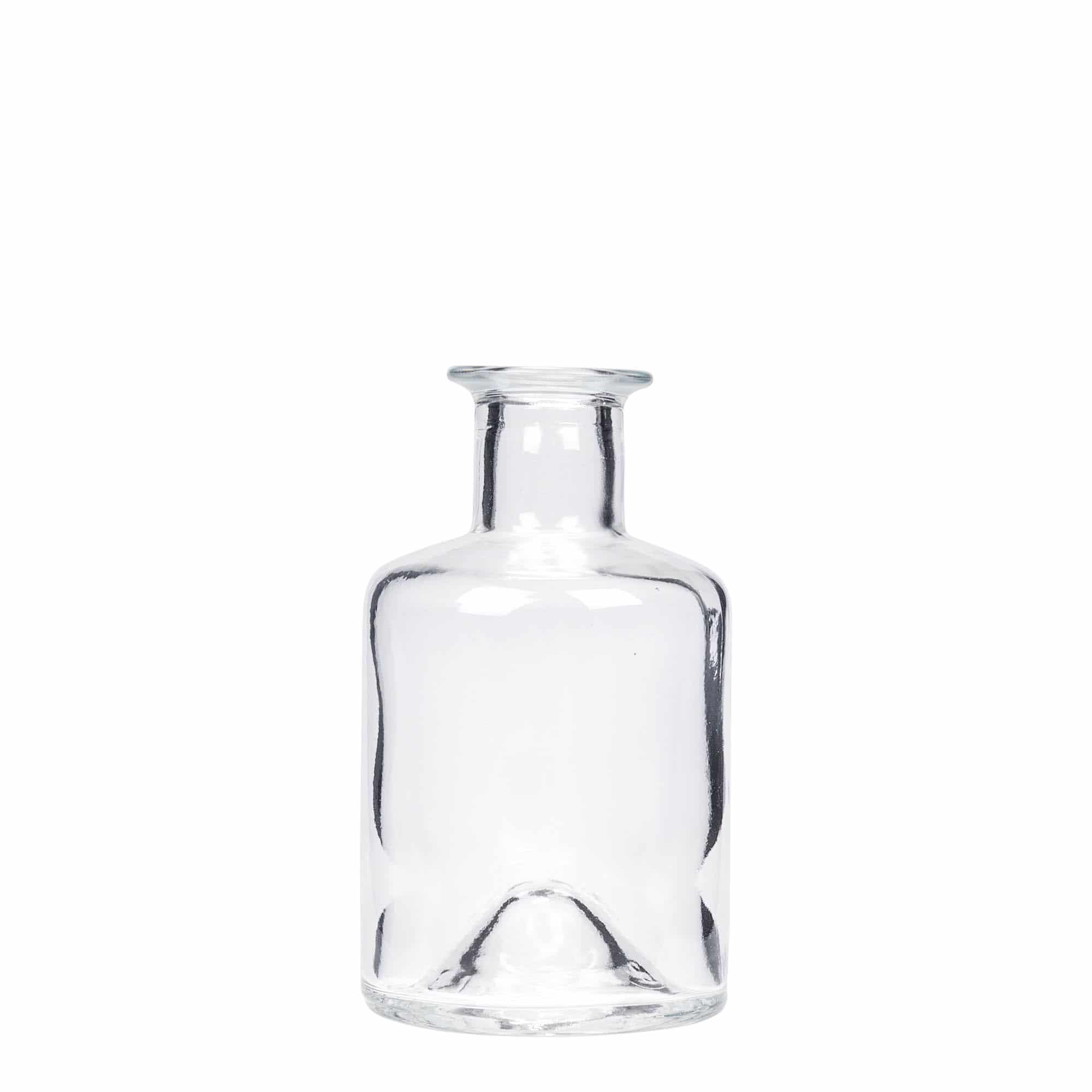 200 ml стъклена аптекарска бутилка, затваряне: коркова тапа