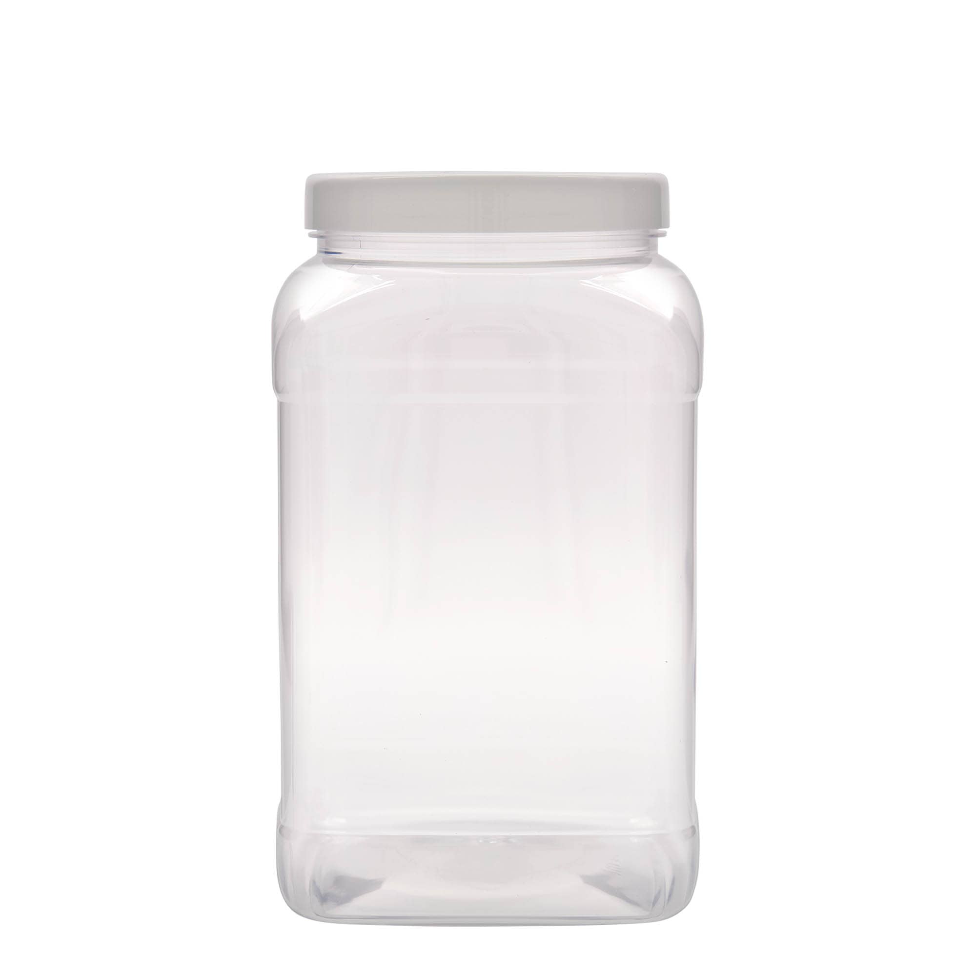 3000 ml PET буркан за съхранение „Dana“, квадратен, пластмасов, затваряне: 110/400