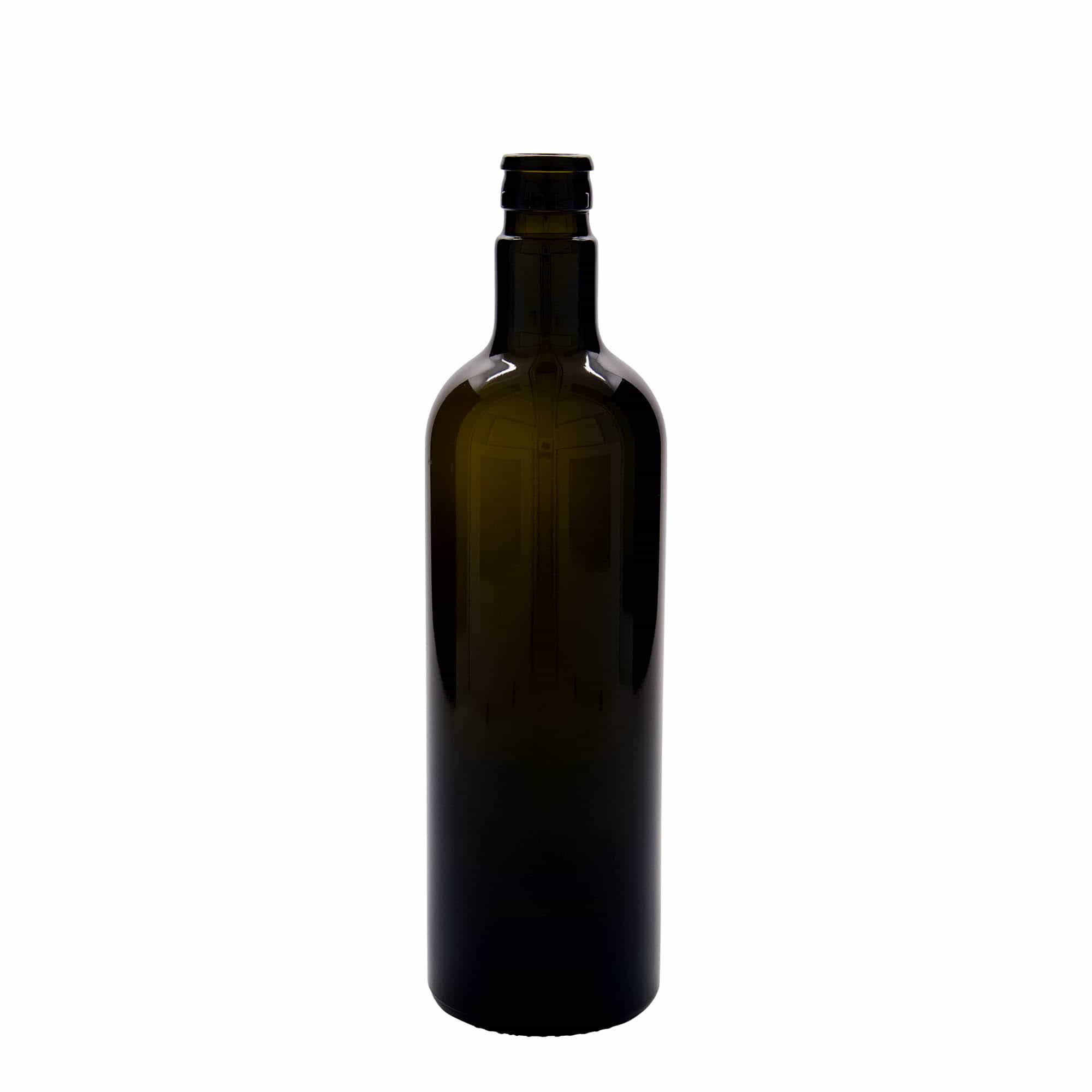 750 ml бутилка за оцет/олио „Willy New“, стъклена, антично зелено, затваряне: без възможност за повторно пълнене 750 ml бутилка за оцет/олио „Willy New“, стъклена, антично зелено, затваряне: без възможност за повторно пълнене