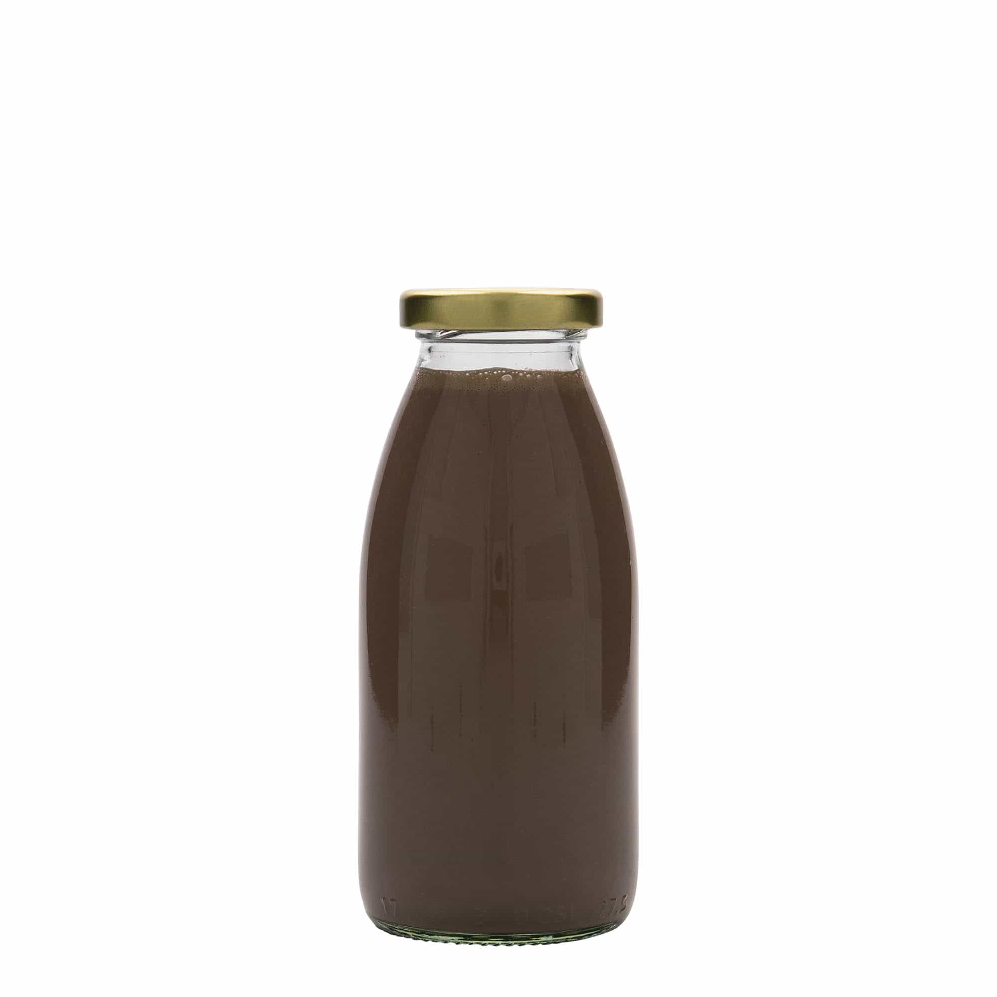 250 ml стъклена бутилка „Vroni“, затваряне: винтов капак Twist-Off (TO 43)